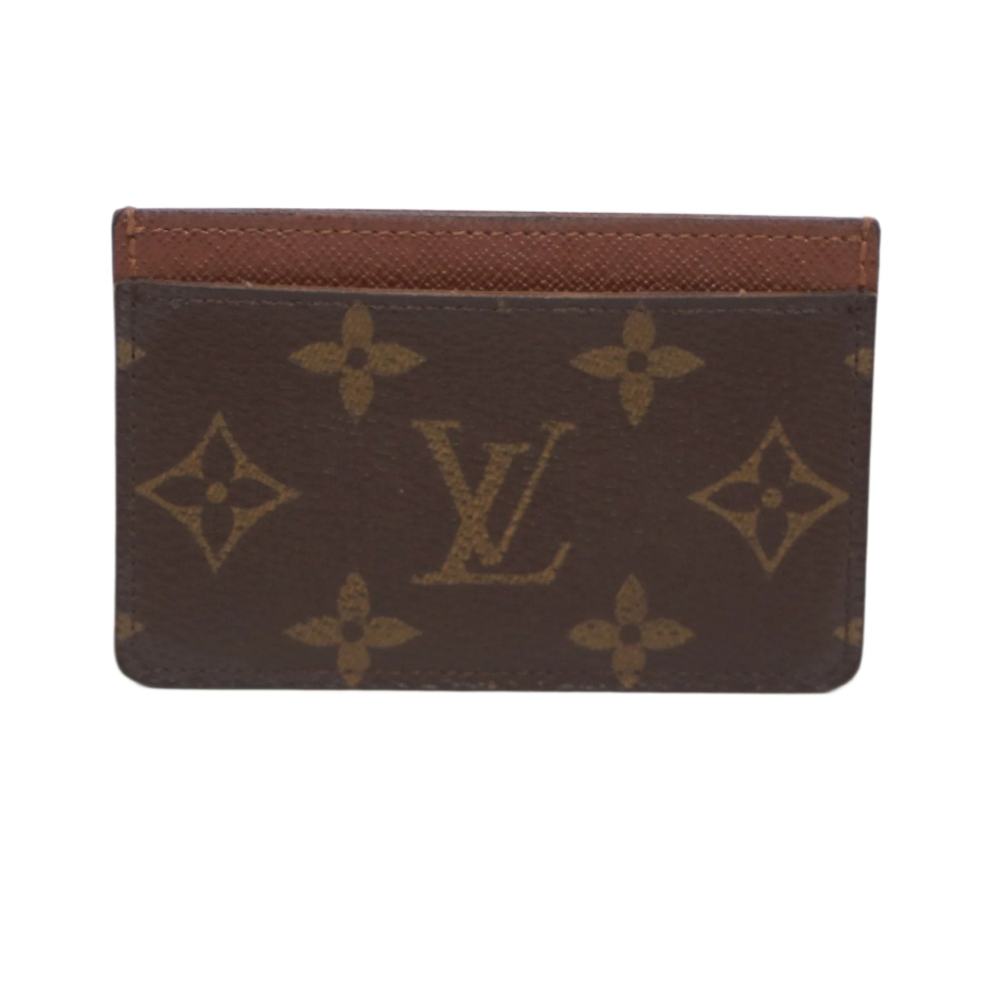 Louis Vuitton Card Case Used