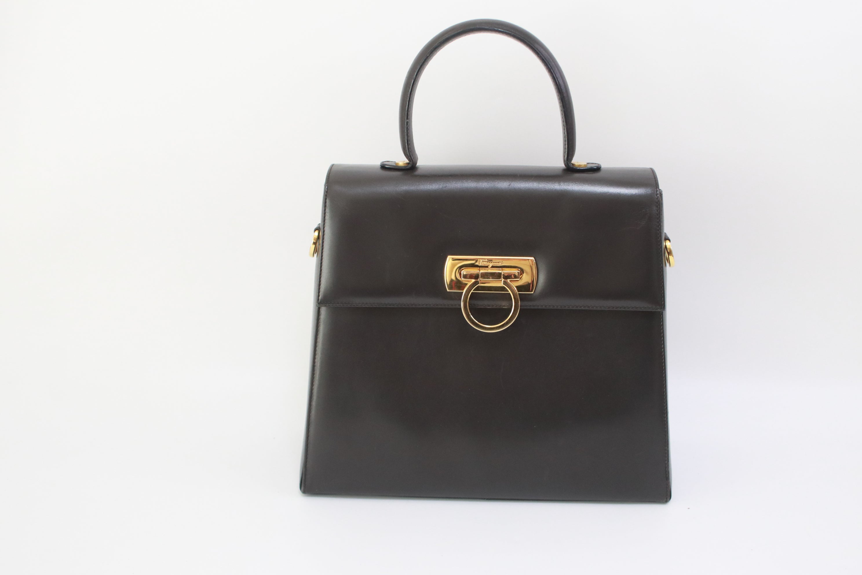 Salvatore Gacini Shoulder Bag (no strap) black Used (6999)