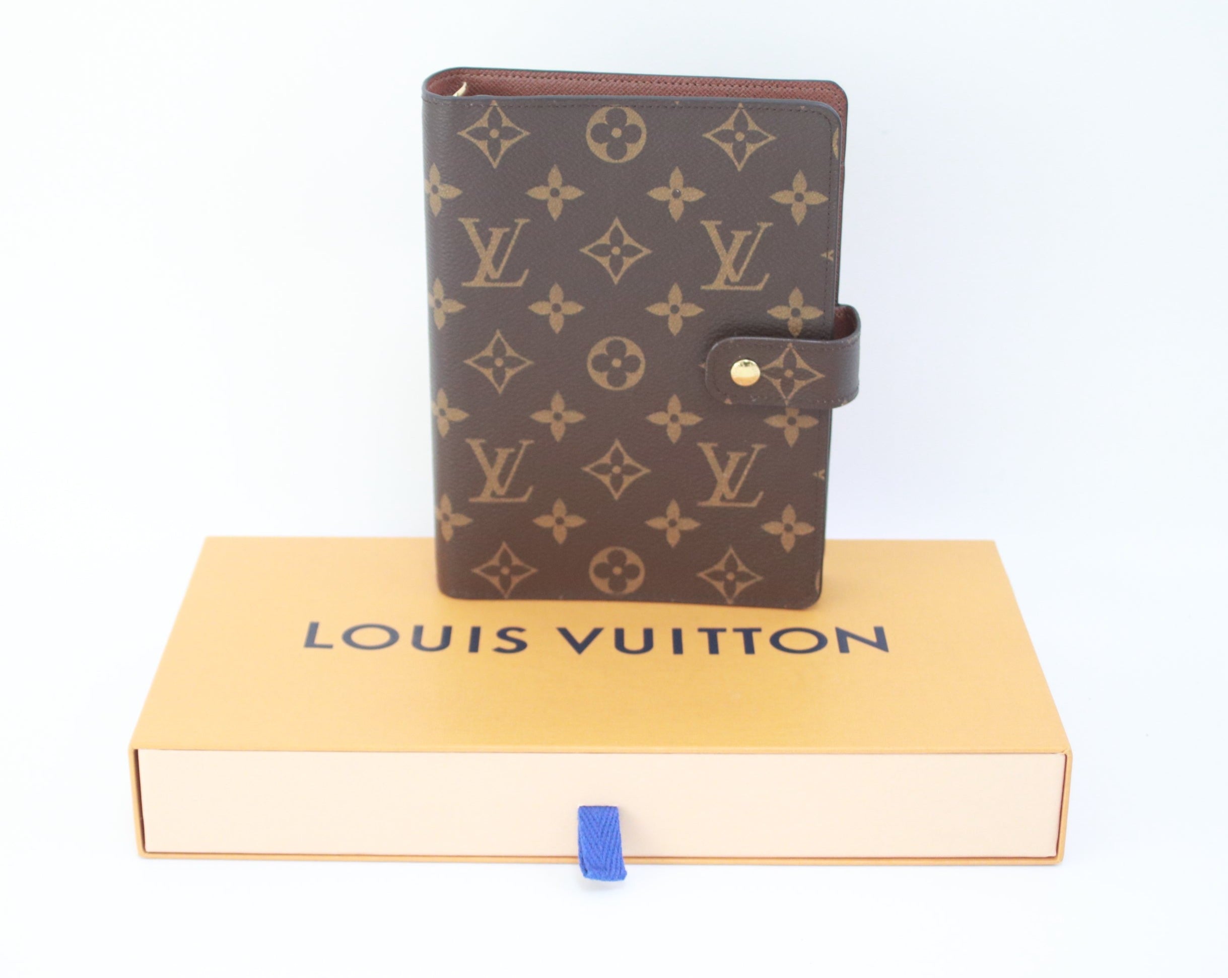 Louis Vuitton, Accessories, Louis Vuitton Agenda Monogram Size M Used