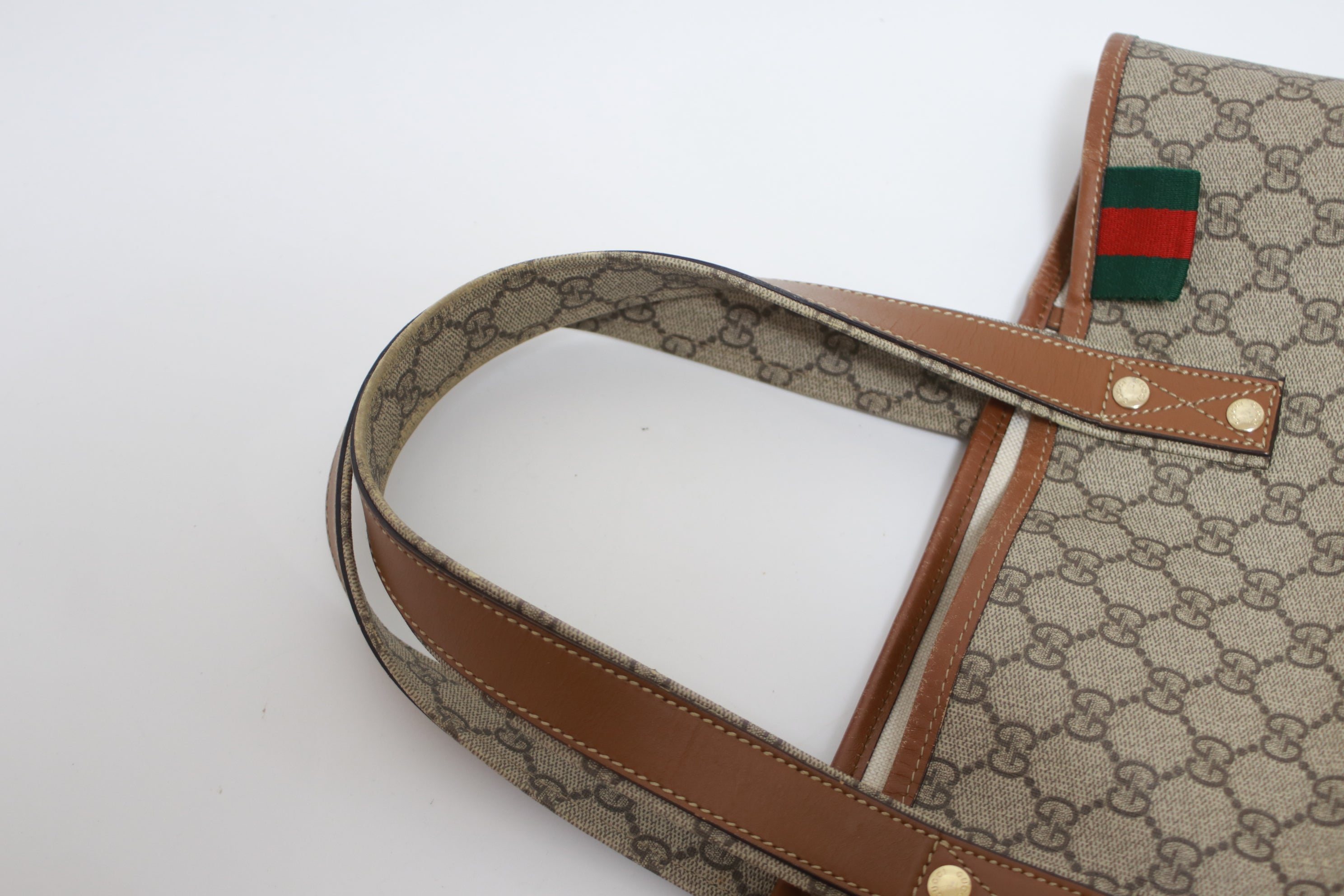 Gucci Small Loop Sheryline tote Bag Used (8061)