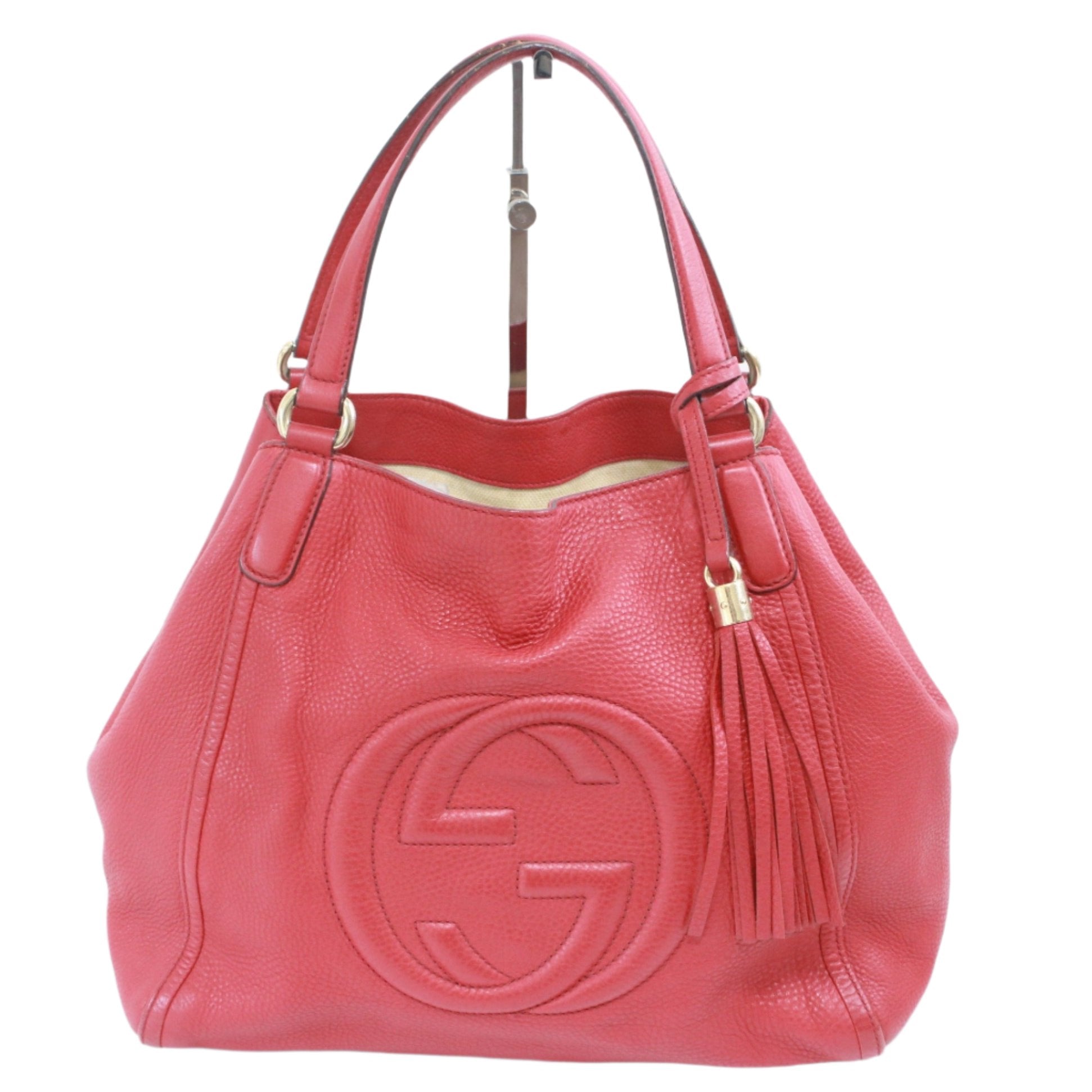 Gucci Soho Handbag Red Used