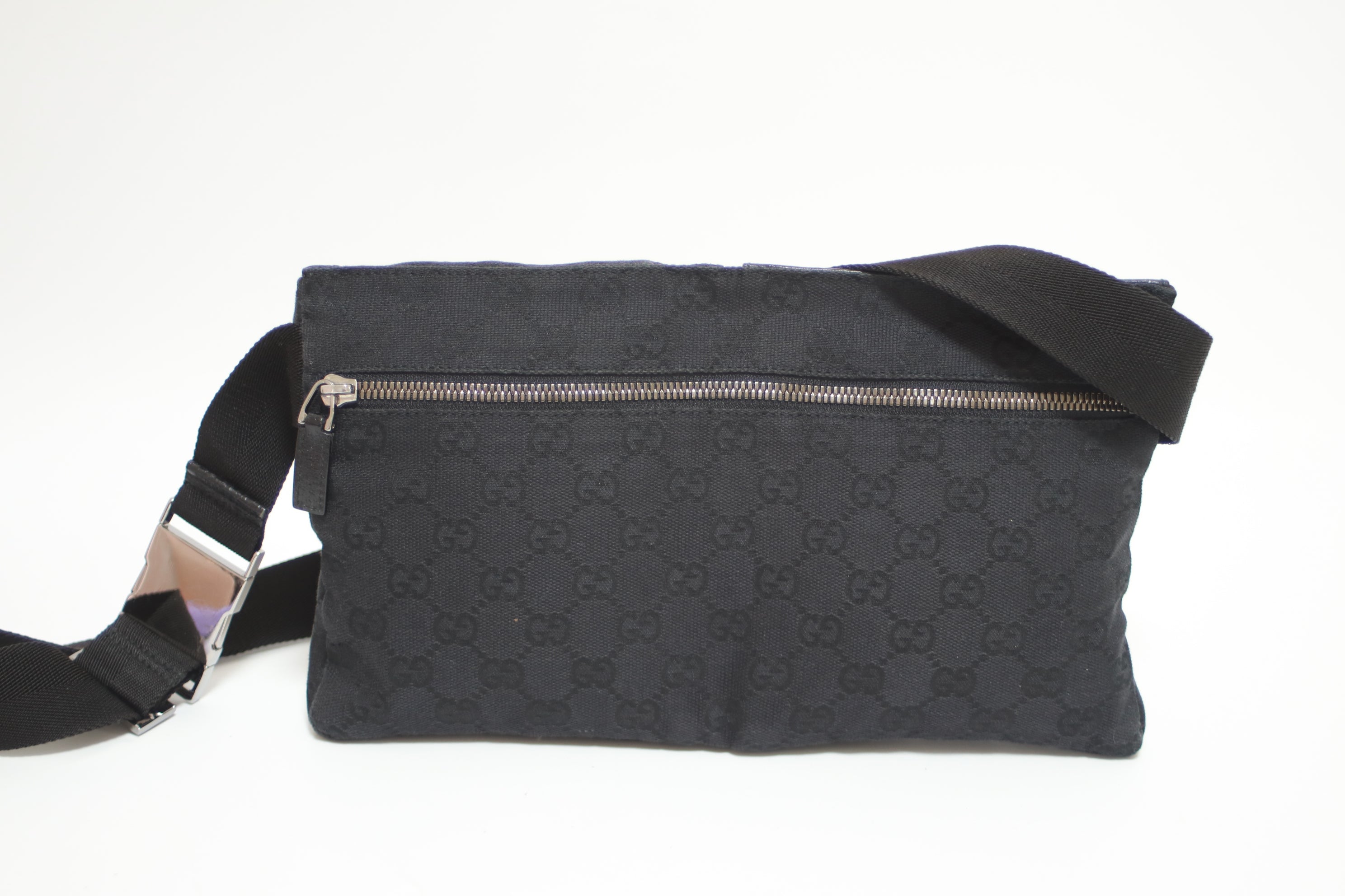 Gucci Waist Bag Black Used