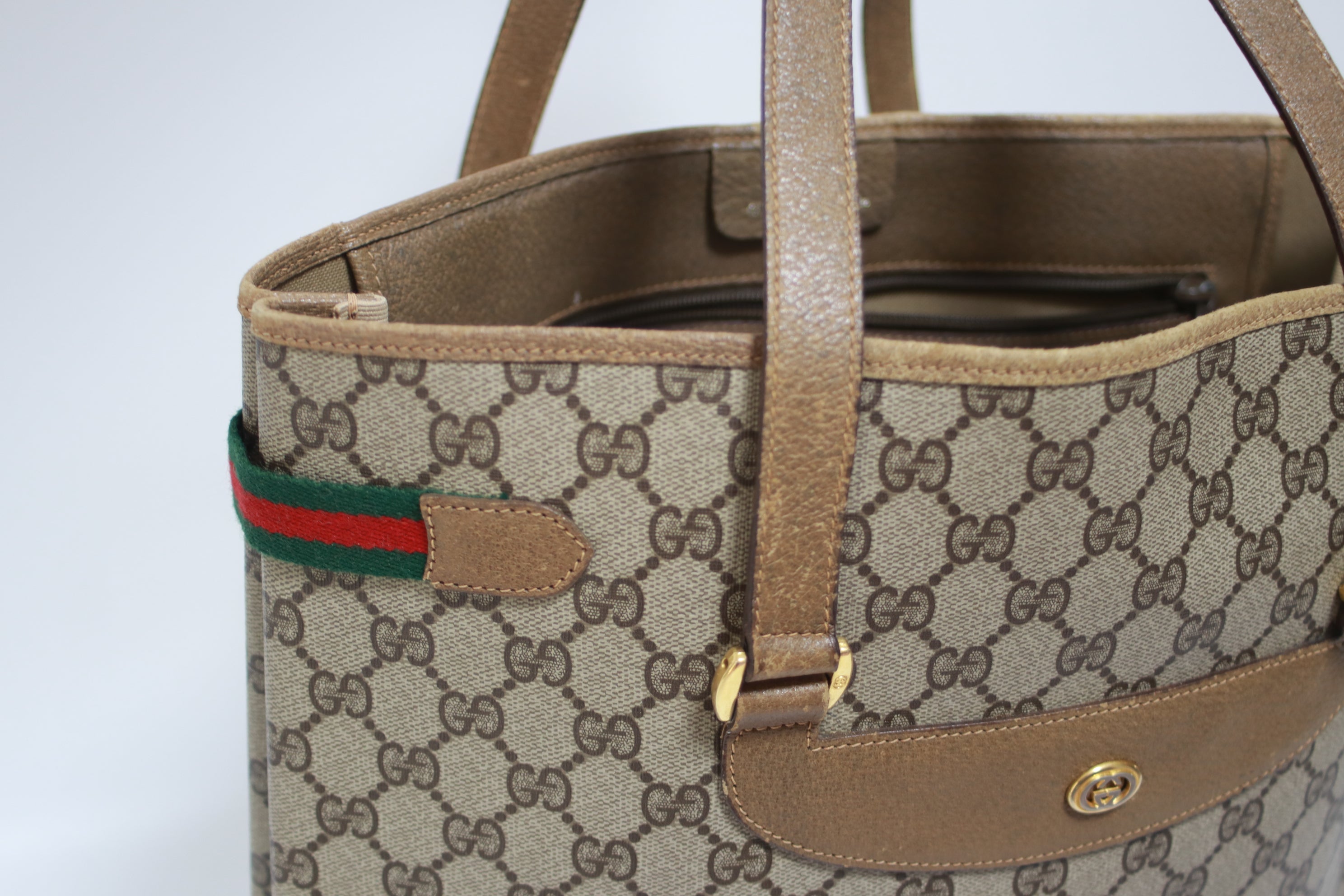 Gucci Sheryline Slim Tote Bag Used