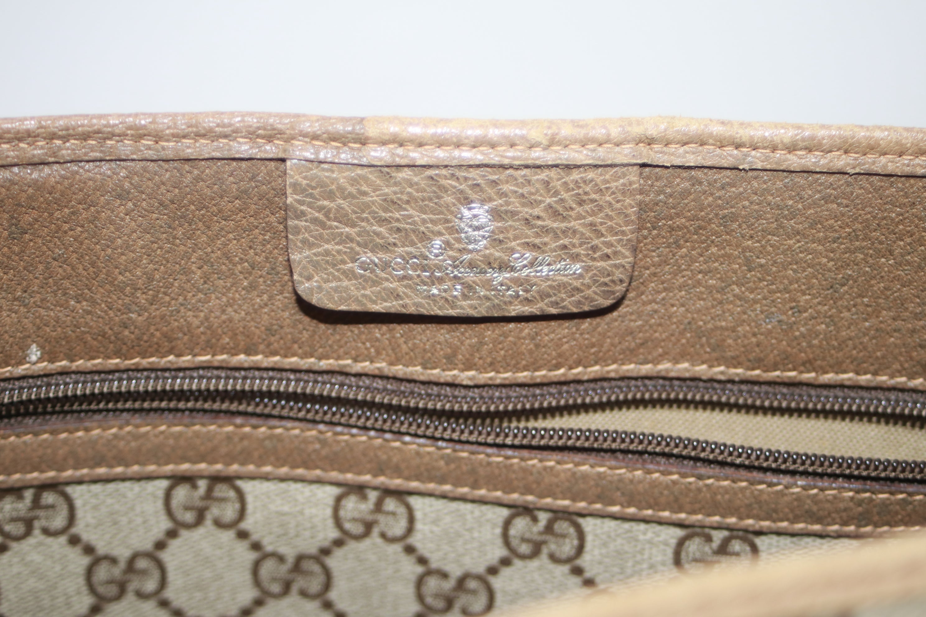 Prada Canapa Shoulder Bag White Used (6986)
