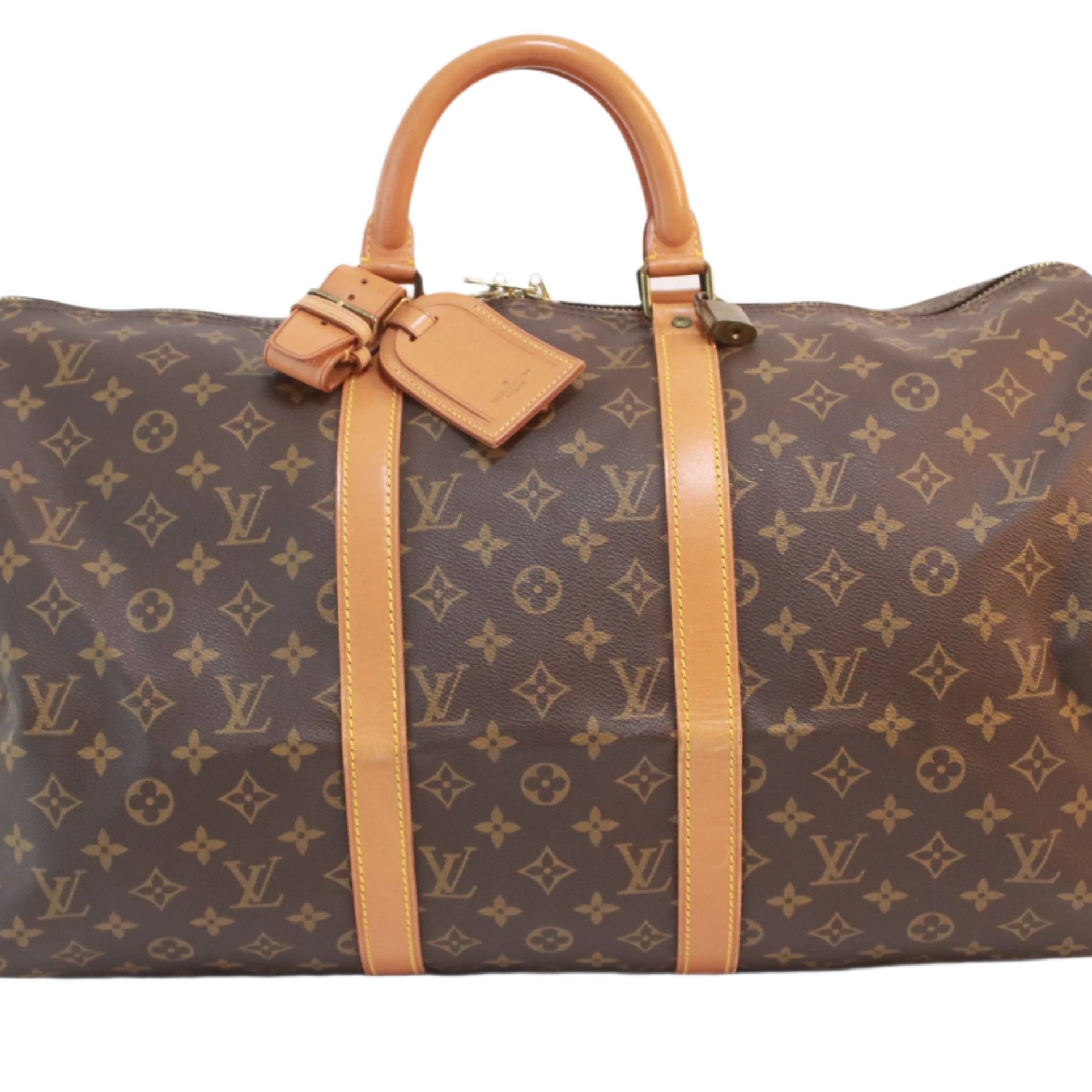 Louis Vuitton Keepall 50 Duffle Bag Used