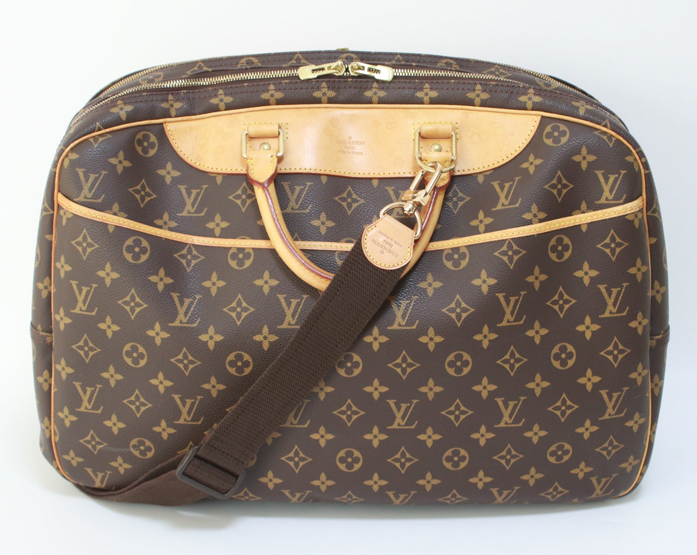 Louis Vuitton Alize Travel Bag Used (7044)