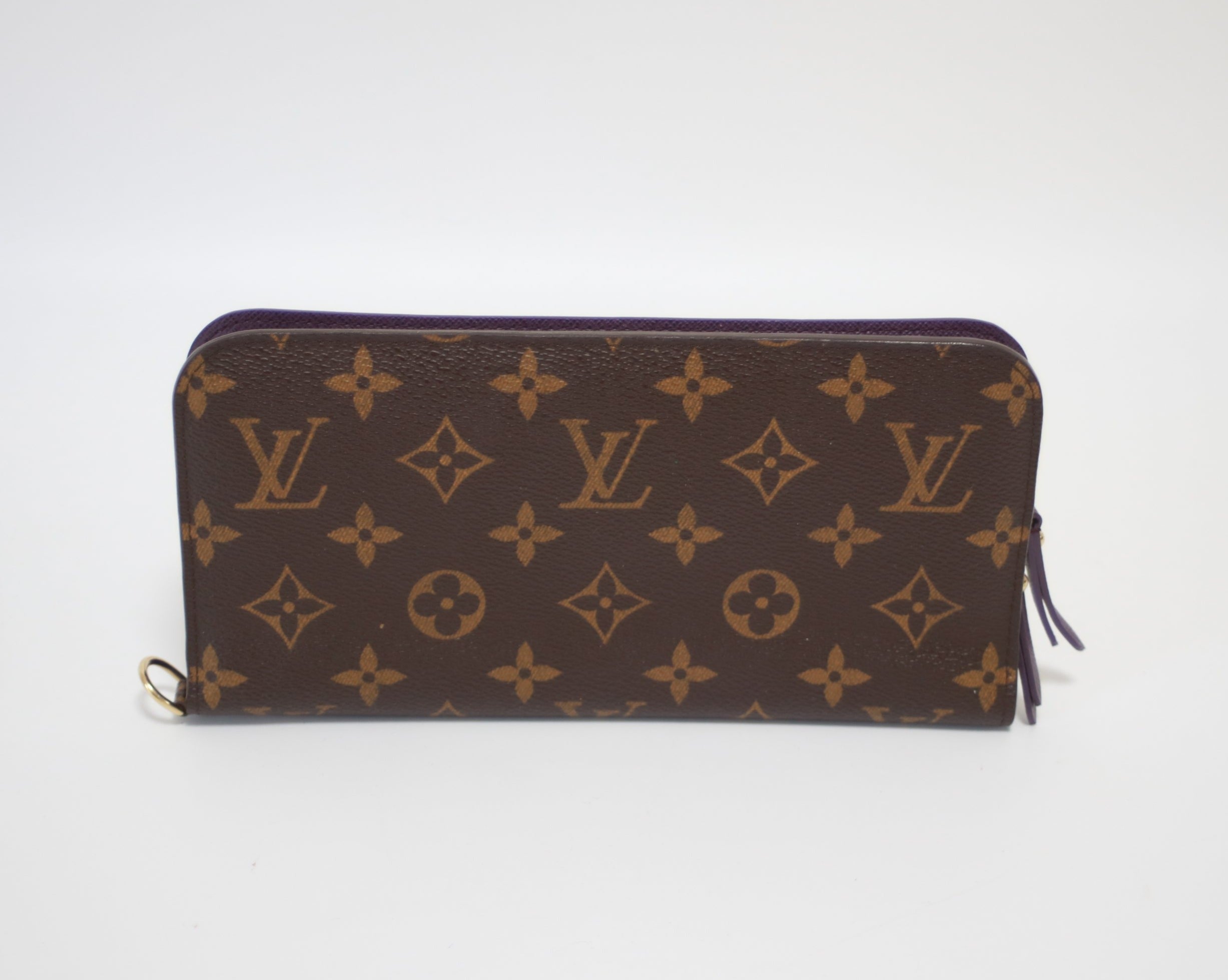 Louis Vuitton Insolite Wallet Monogram Used (8101)