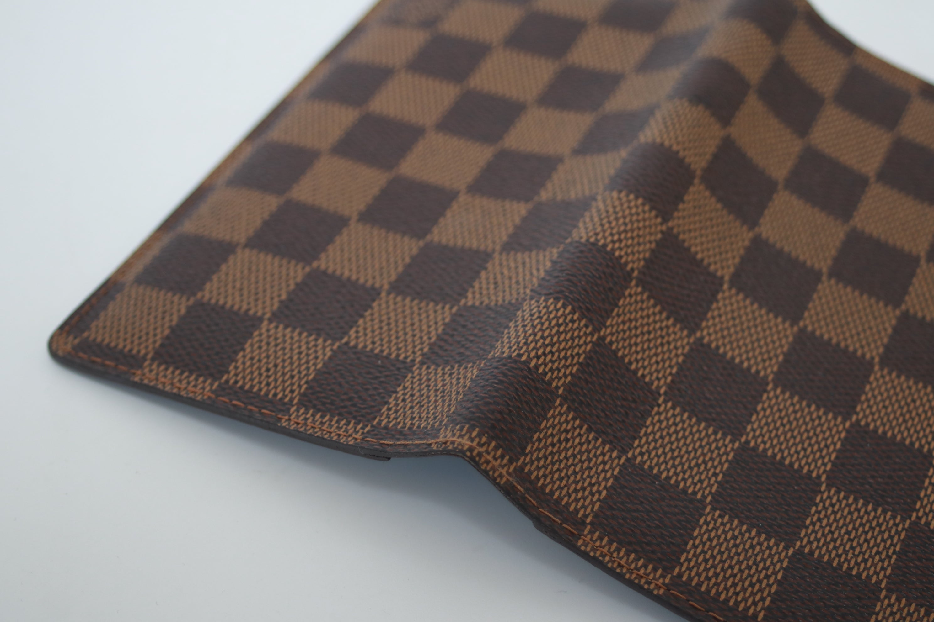 Louis Vuitton Poche Agenda Damier Ebene Used (8090)