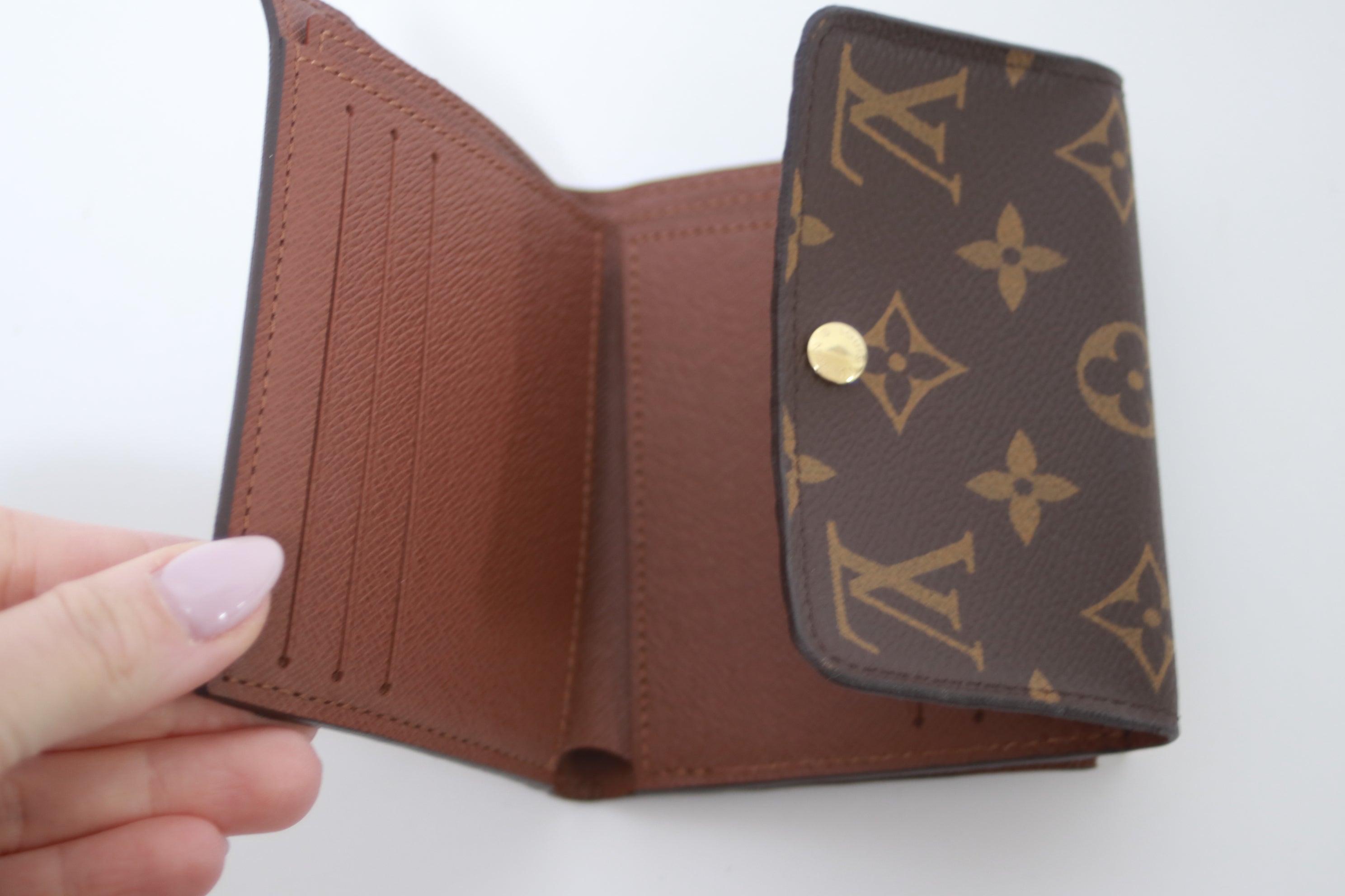 Louis Vuitton Anais Monogram Wallet Used (8092)