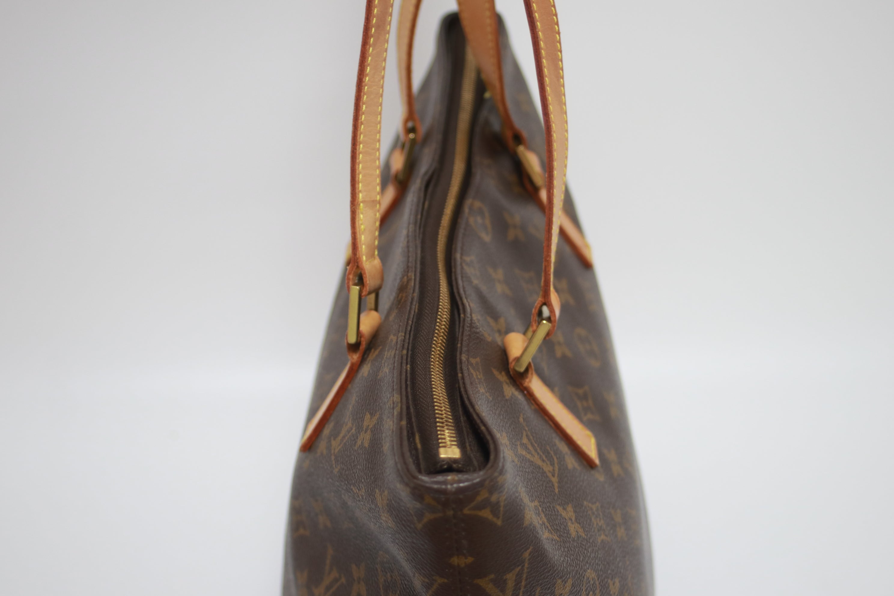 Louis Vuitton Cabas Mezzo Shoulder Tote Bag Used