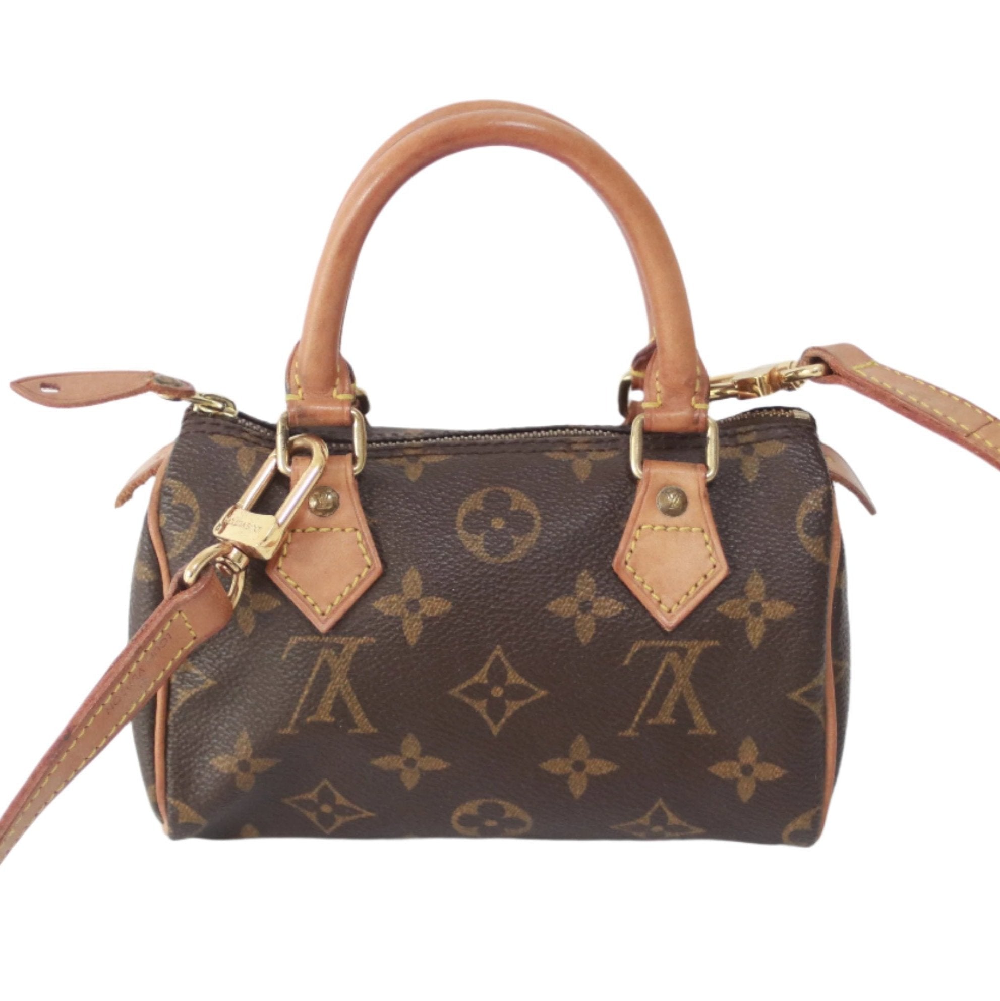 Louis Vuitton Mini Speedy Handbag Used