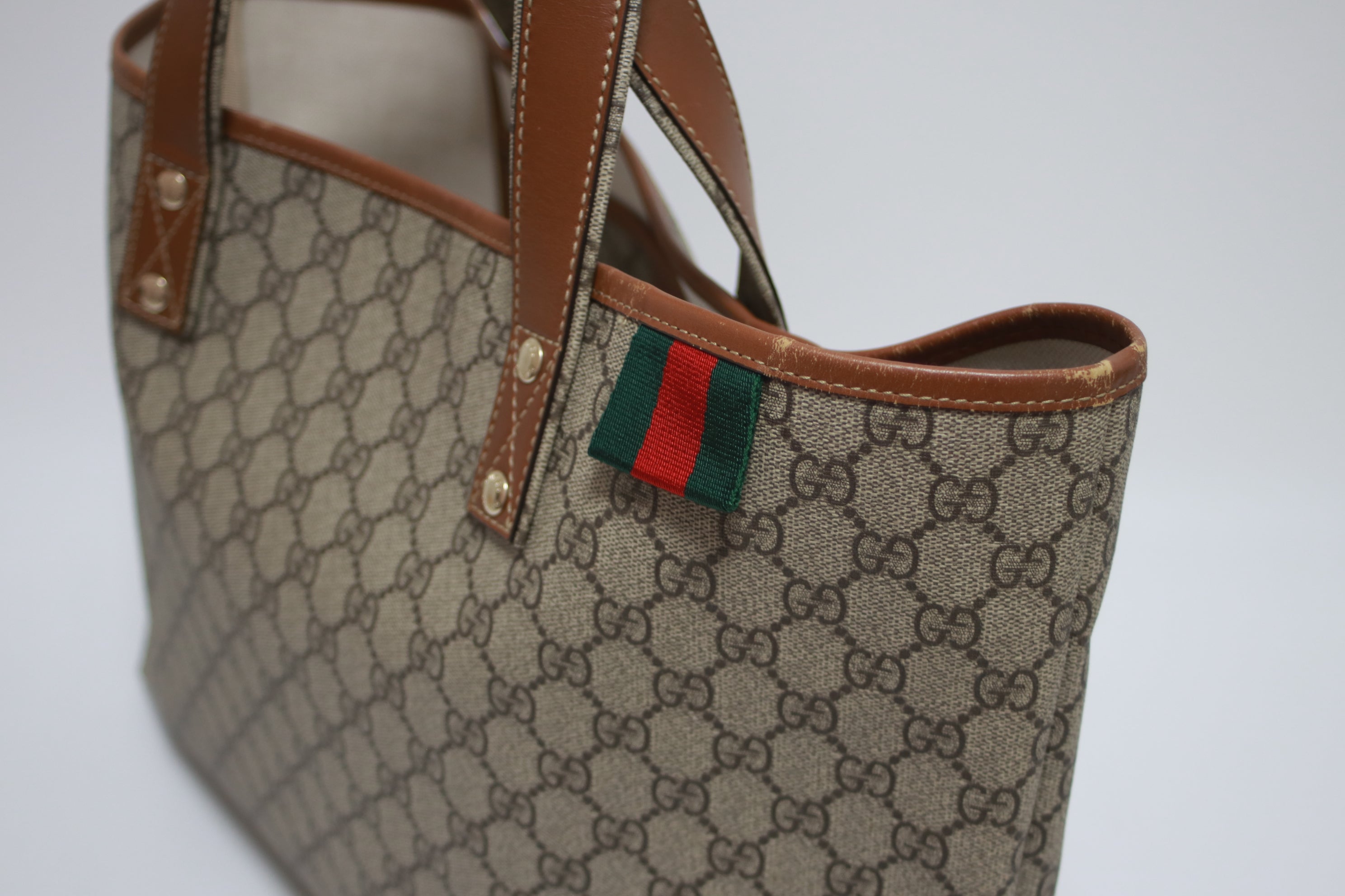 Gucci Loop Sherryline Tote Bag Used