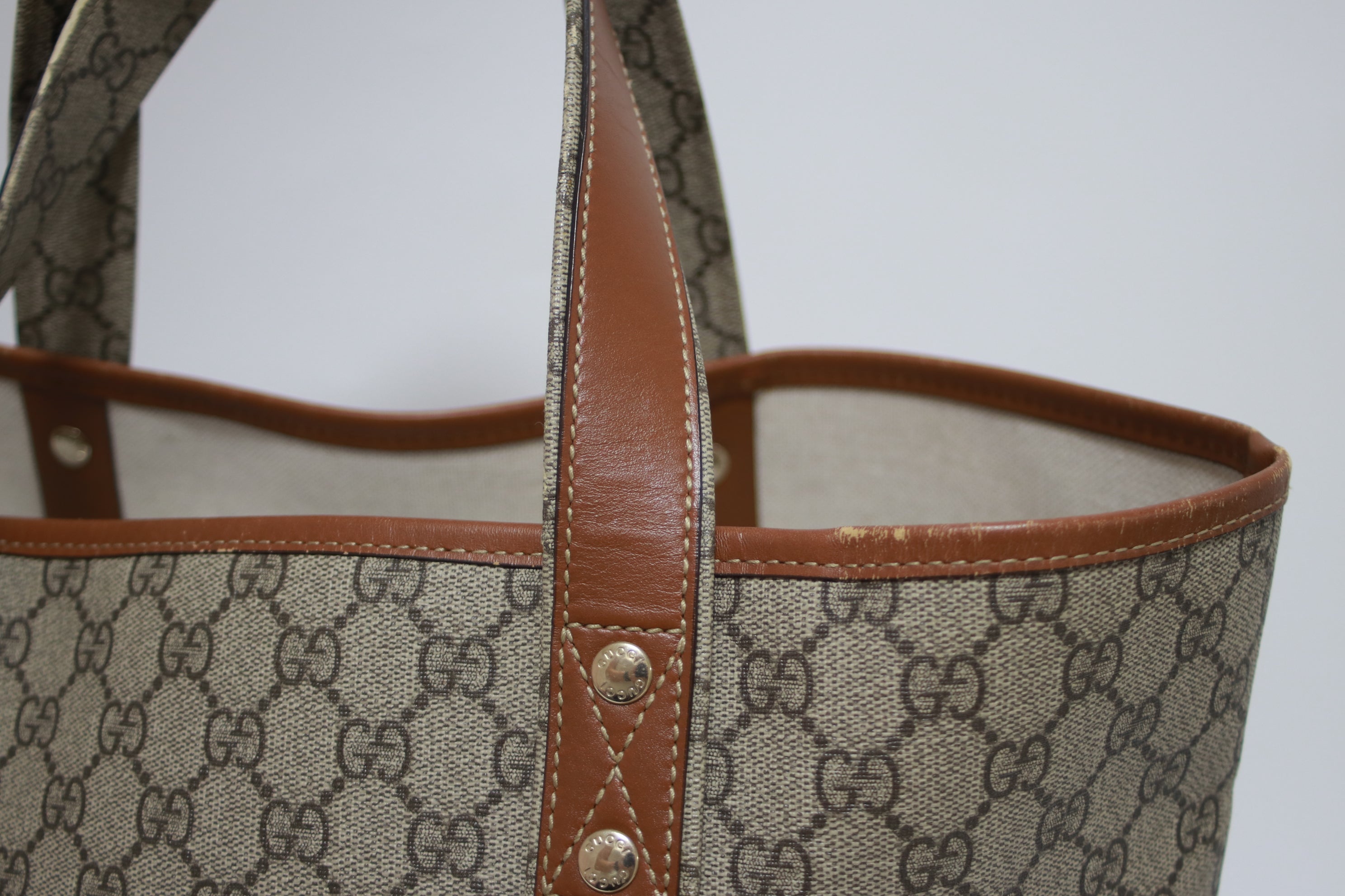 Gucci Loop Sherryline Tote Bag Used