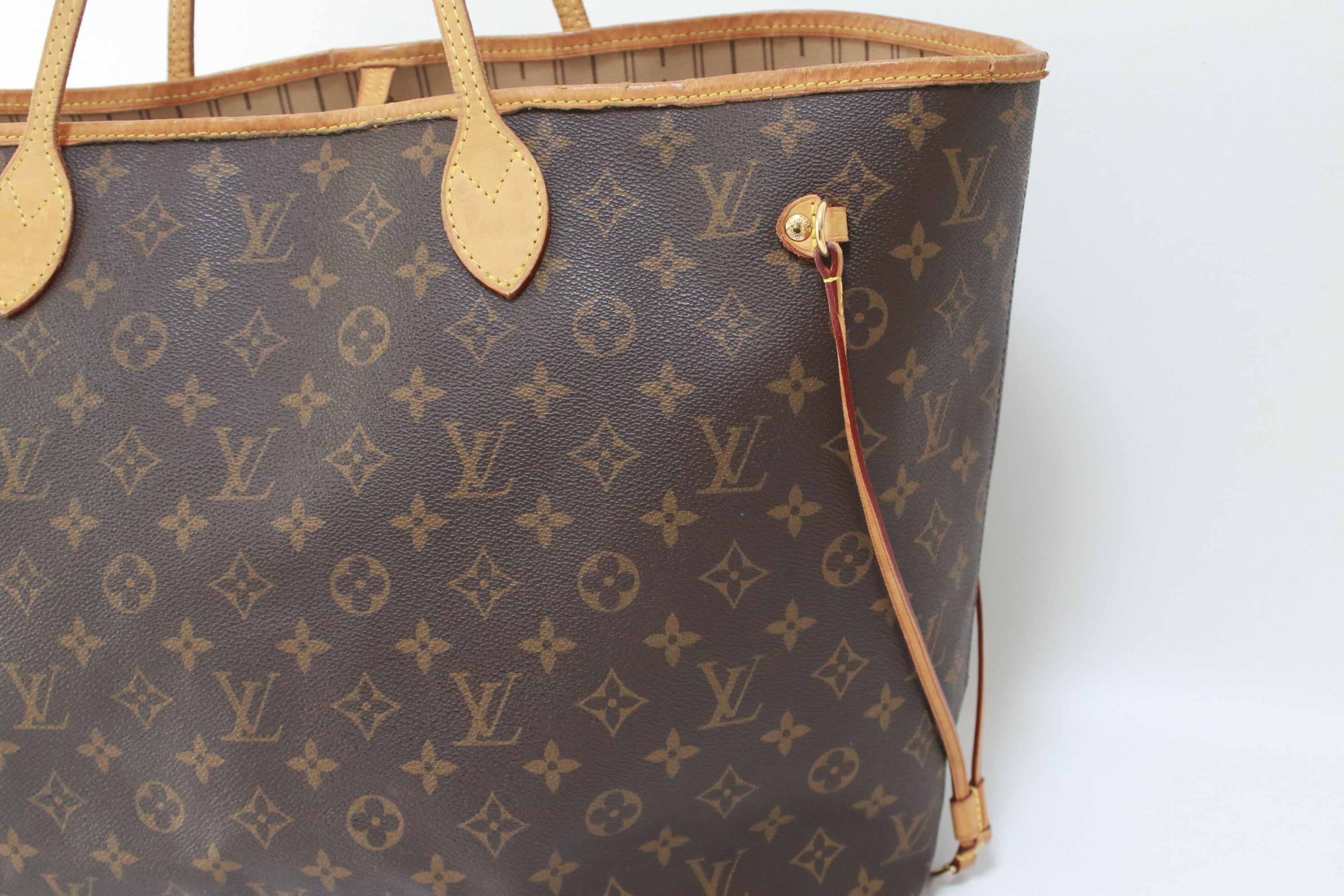 Louis Vuitton Neverfull GM Monogram Shoulder Bag Used (7159)