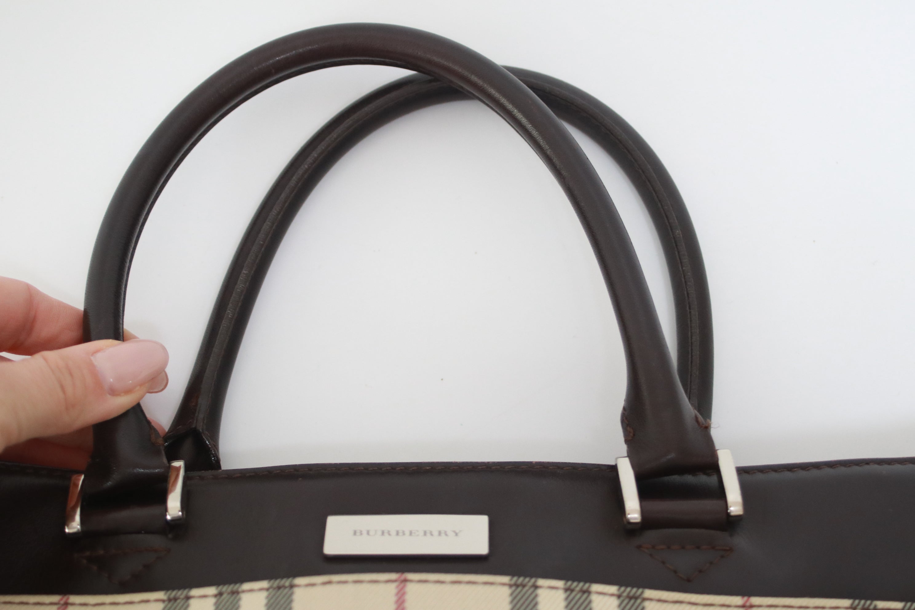 Burberry Shoulder Bag Used (7158)