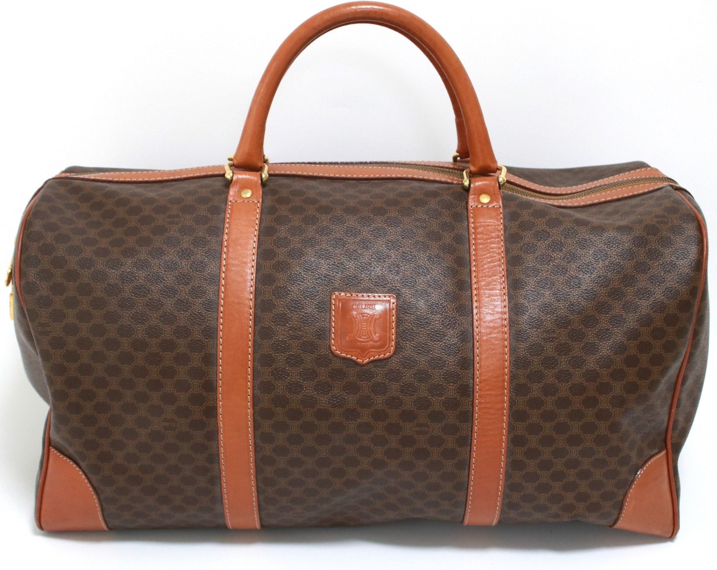 Celine Macadam Handle Bag - Brown Handle Bags, Handbags - CEL275070 | The  RealReal