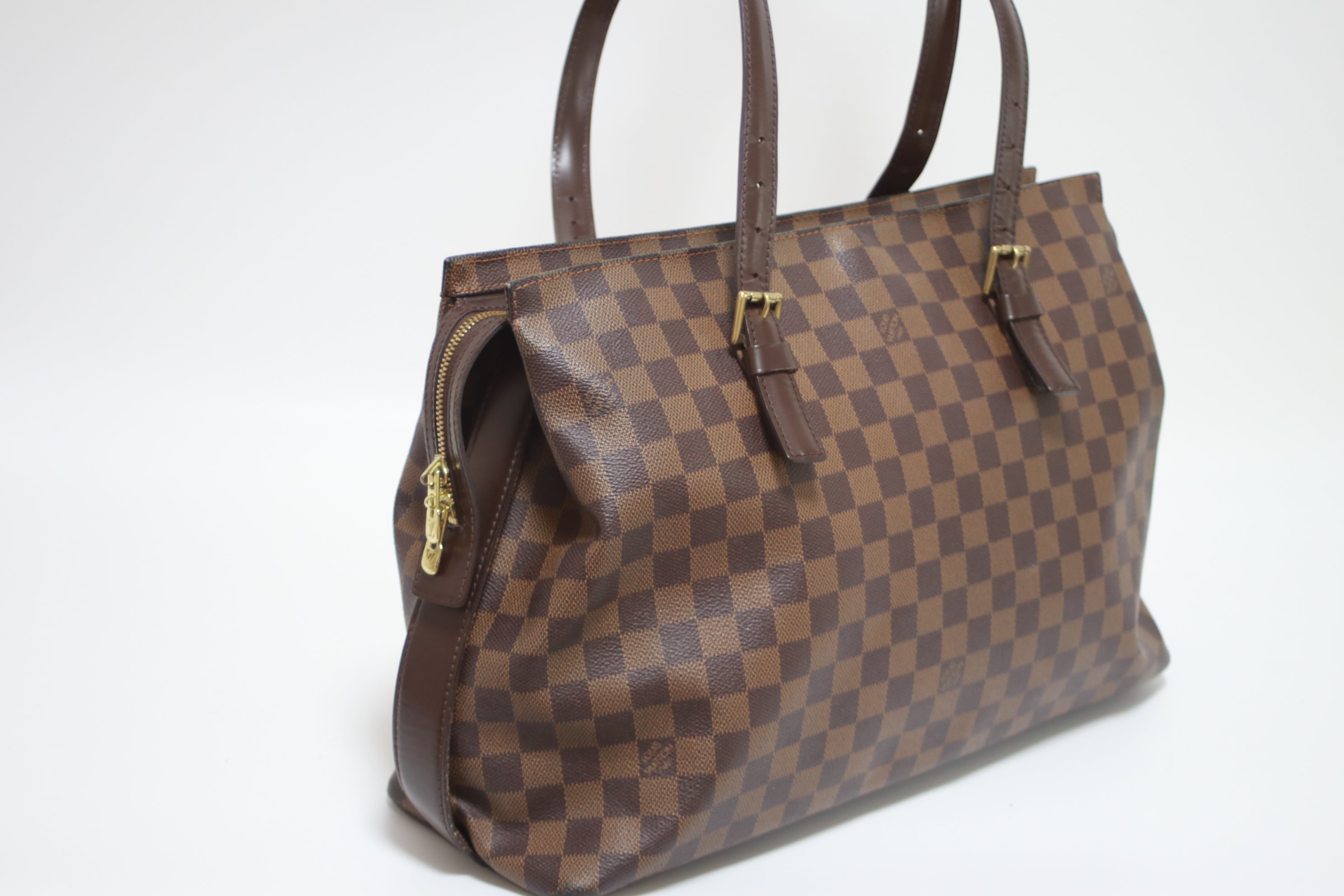 Louis Vuitton Chelsea Shoulder Tote Bag Used (8141)