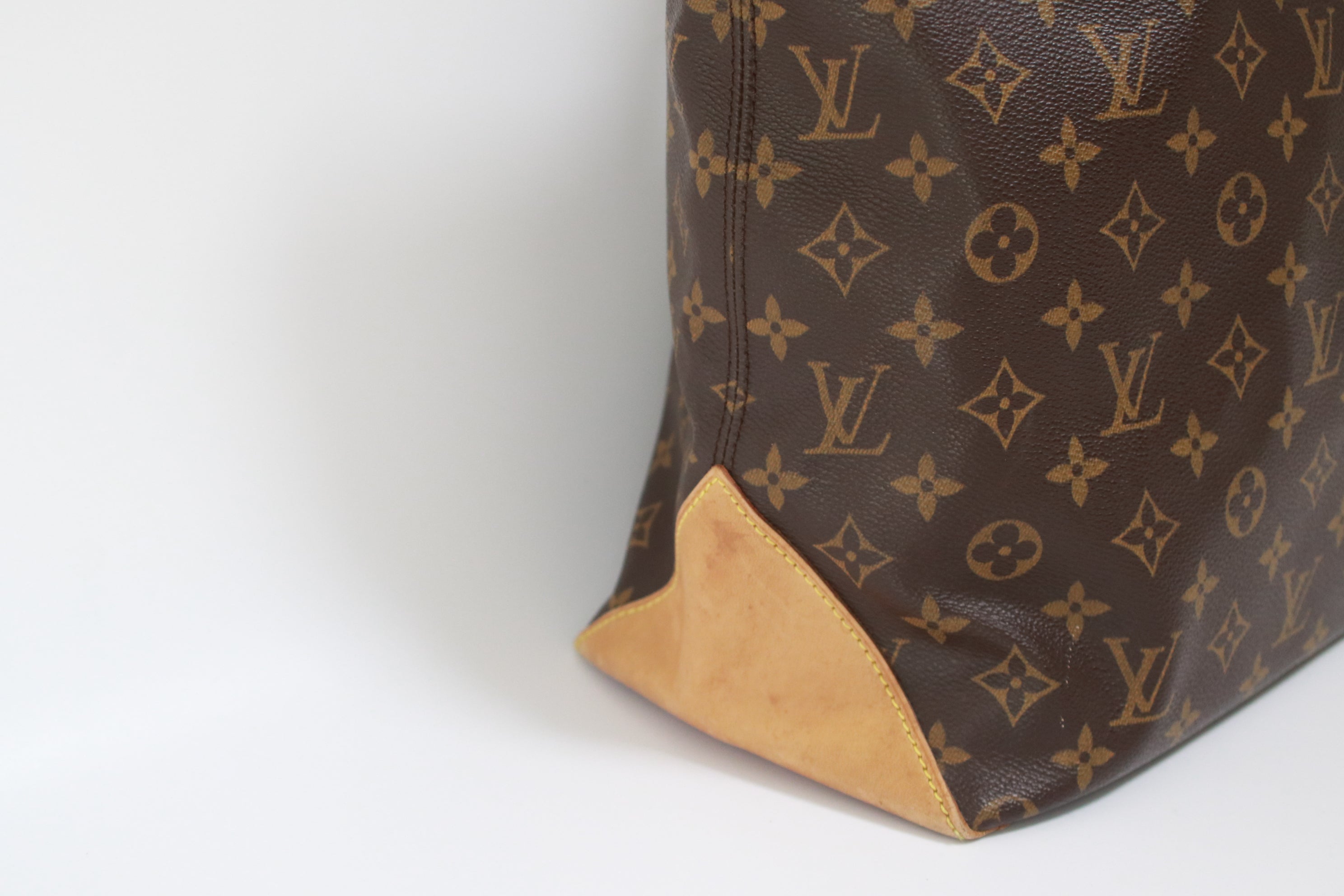 Louis Vuitton Cabas Mezzo Shoulder Tote Bag Used (7068)