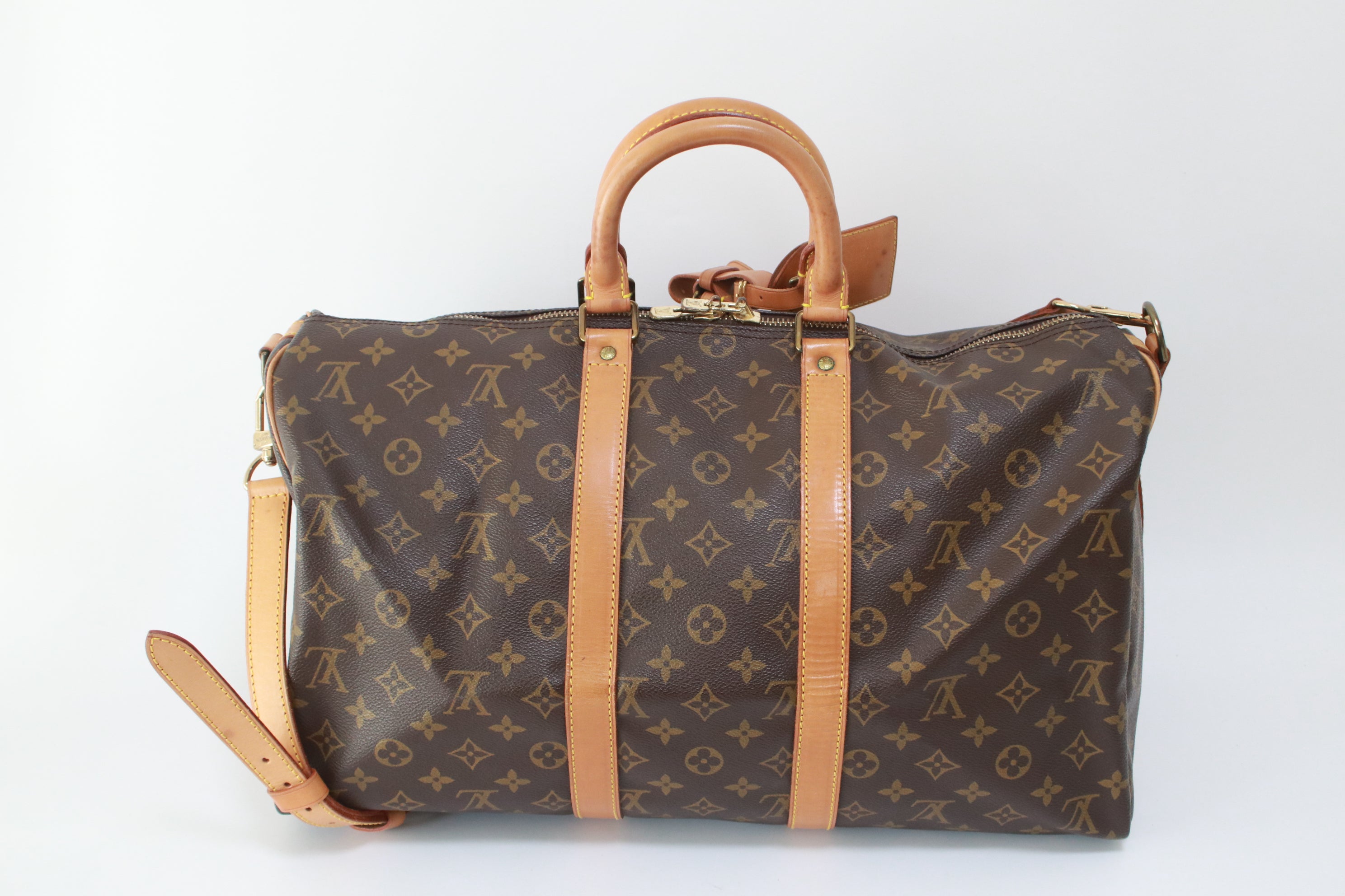Louis Vuitton Keepall 45 Bandouliere Used (7165)