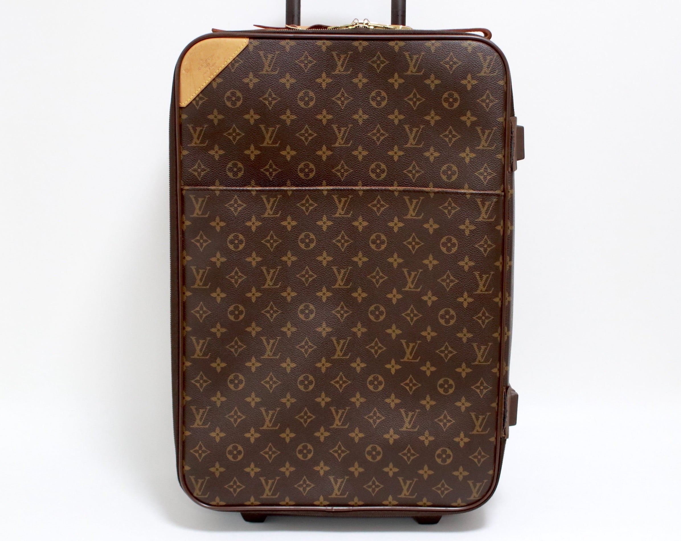 Louis Vuitton Pegase 55 Rolling Luggage Used (6144)