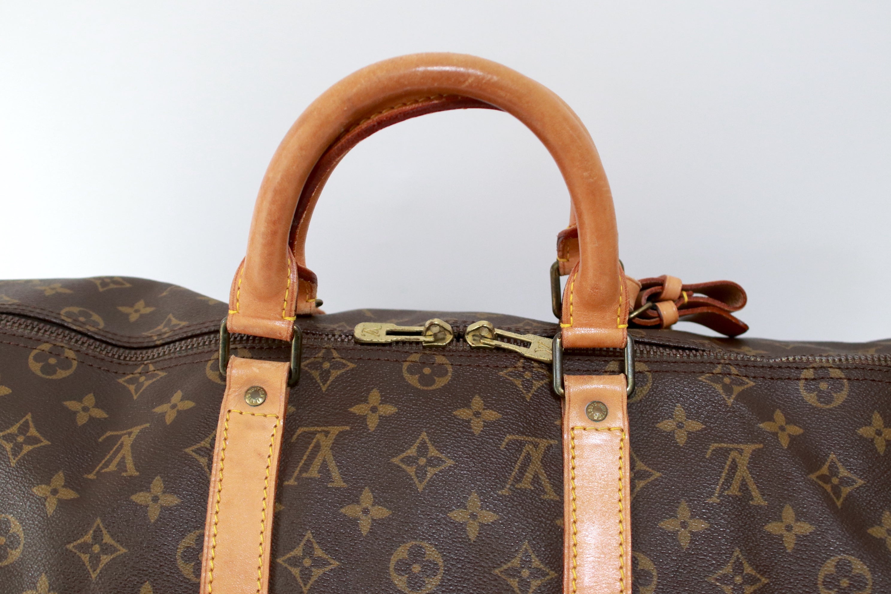 Louis Vuitton Keepall 50 Bandouliere Used (6016)