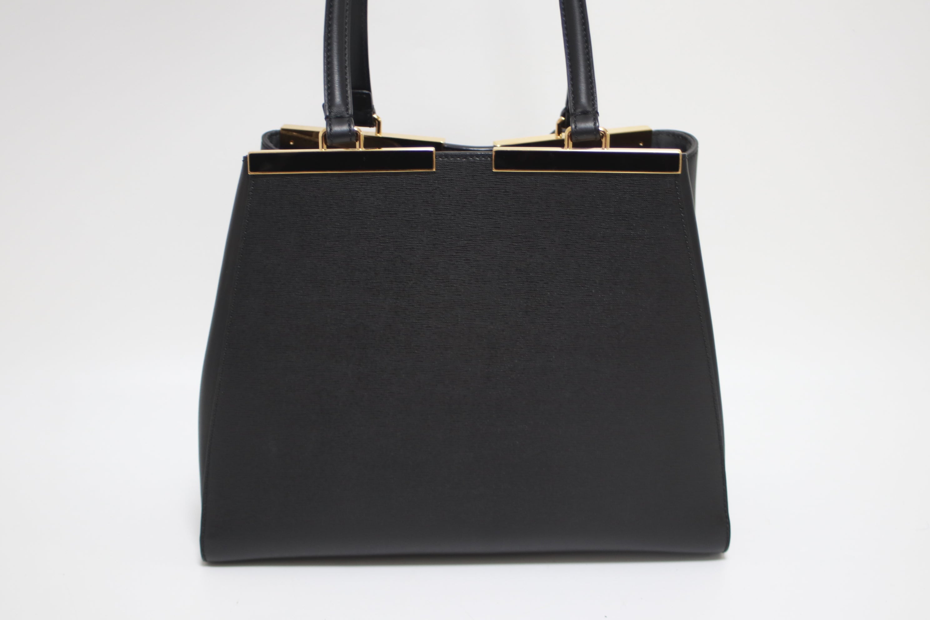 Fendi 3 Jours Tote Bag Black Used