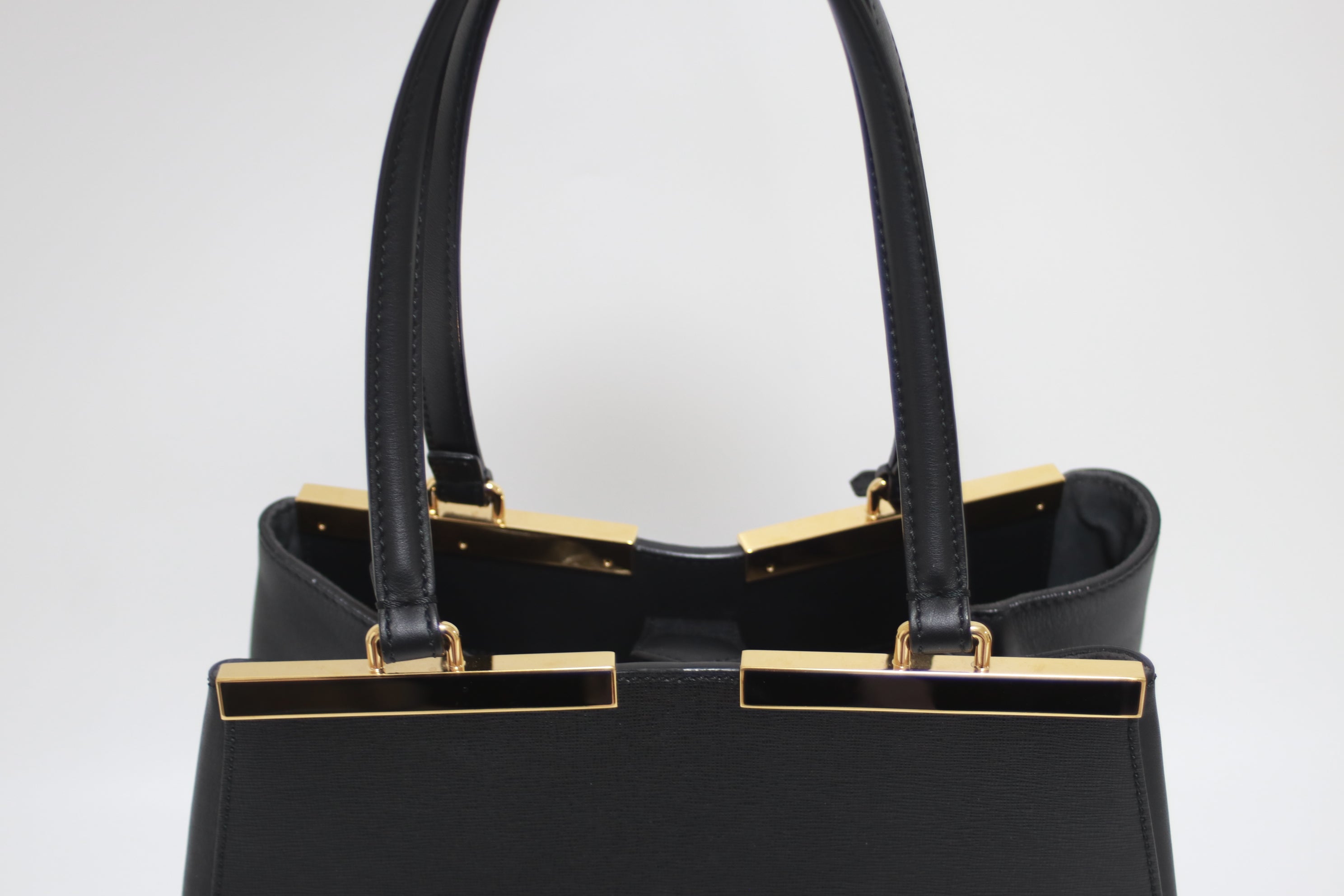 Fendi 3 Jours Tote Bag Black Used