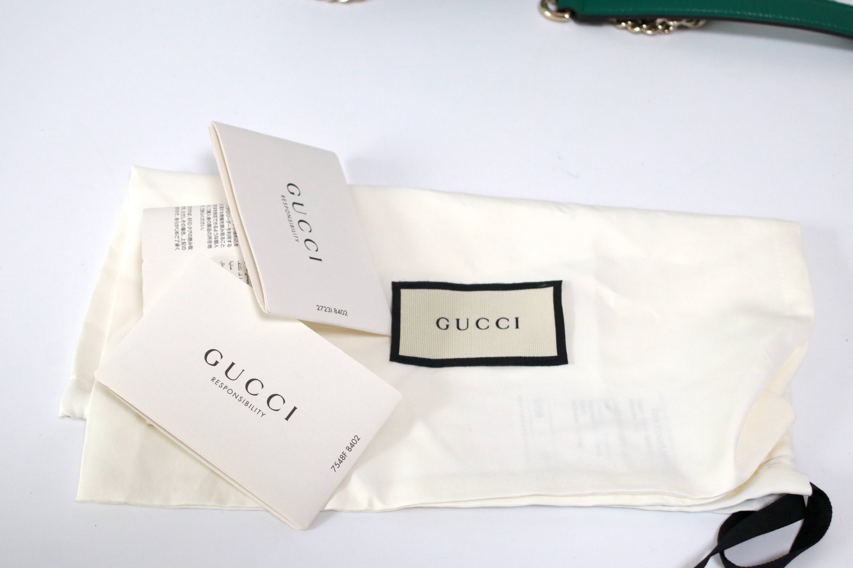 Gucci responsibility sale bag