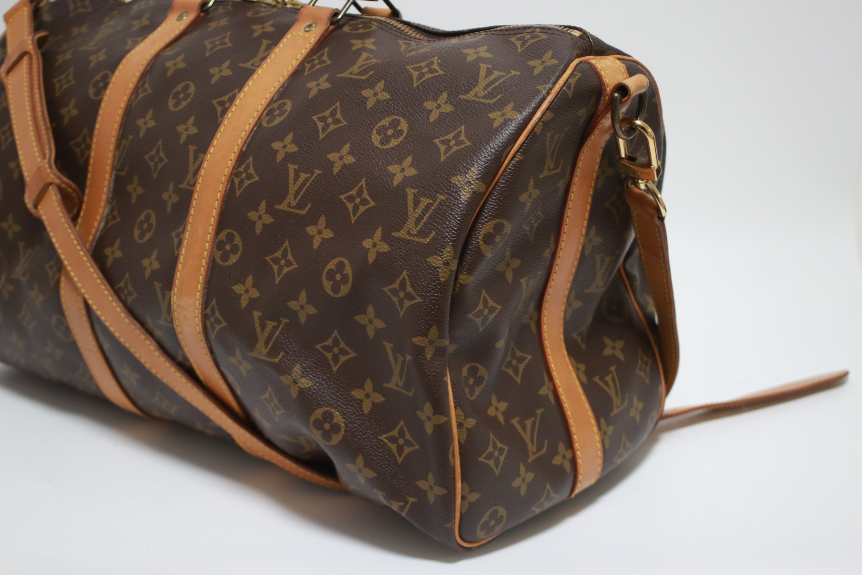 Louis Vuitton Keepall 45 Bandouliere Used (7687)