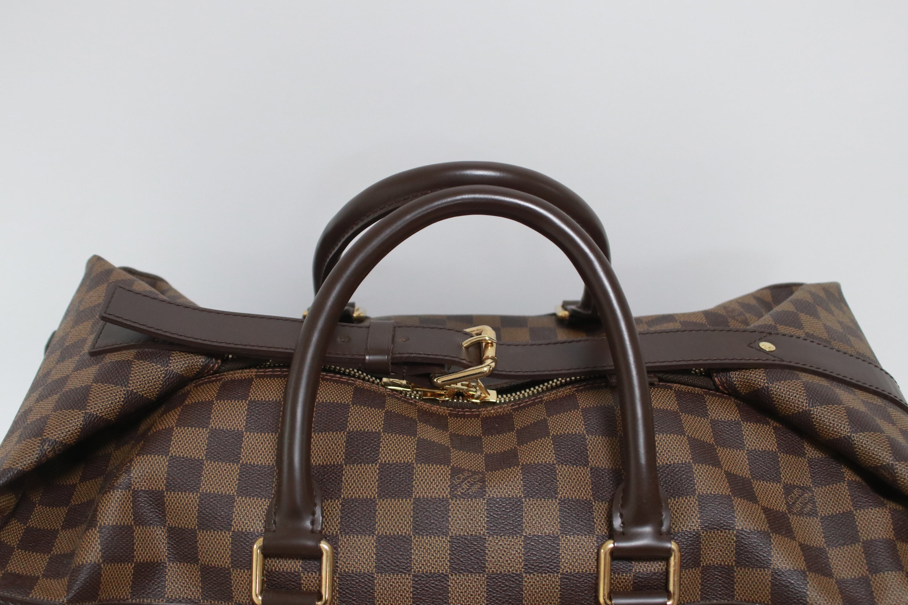 Louis Vuitton Eole 50 Damier Ebene Duffle Rolling Luggage Used