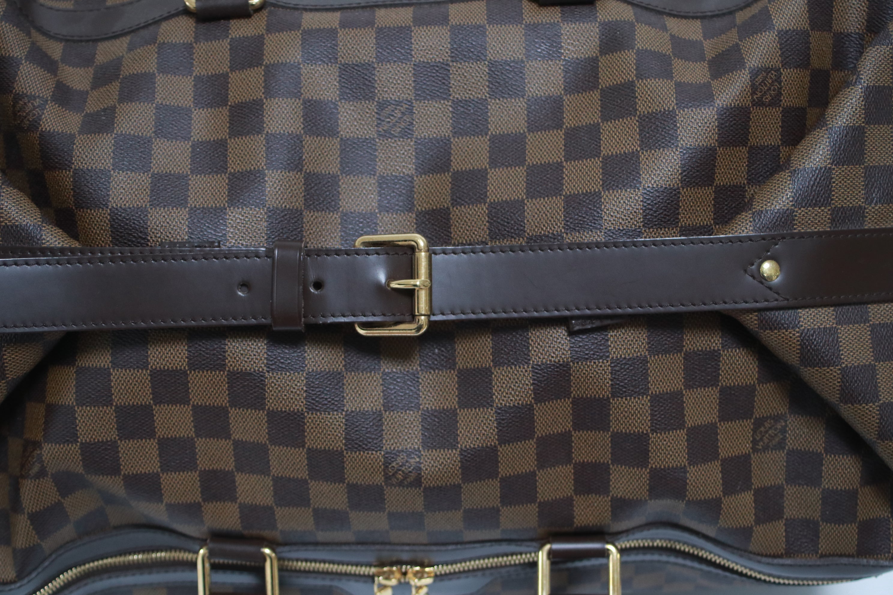 Louis Vuitton Eole 50 Damier Ebene Duffle Rolling Luggage Used