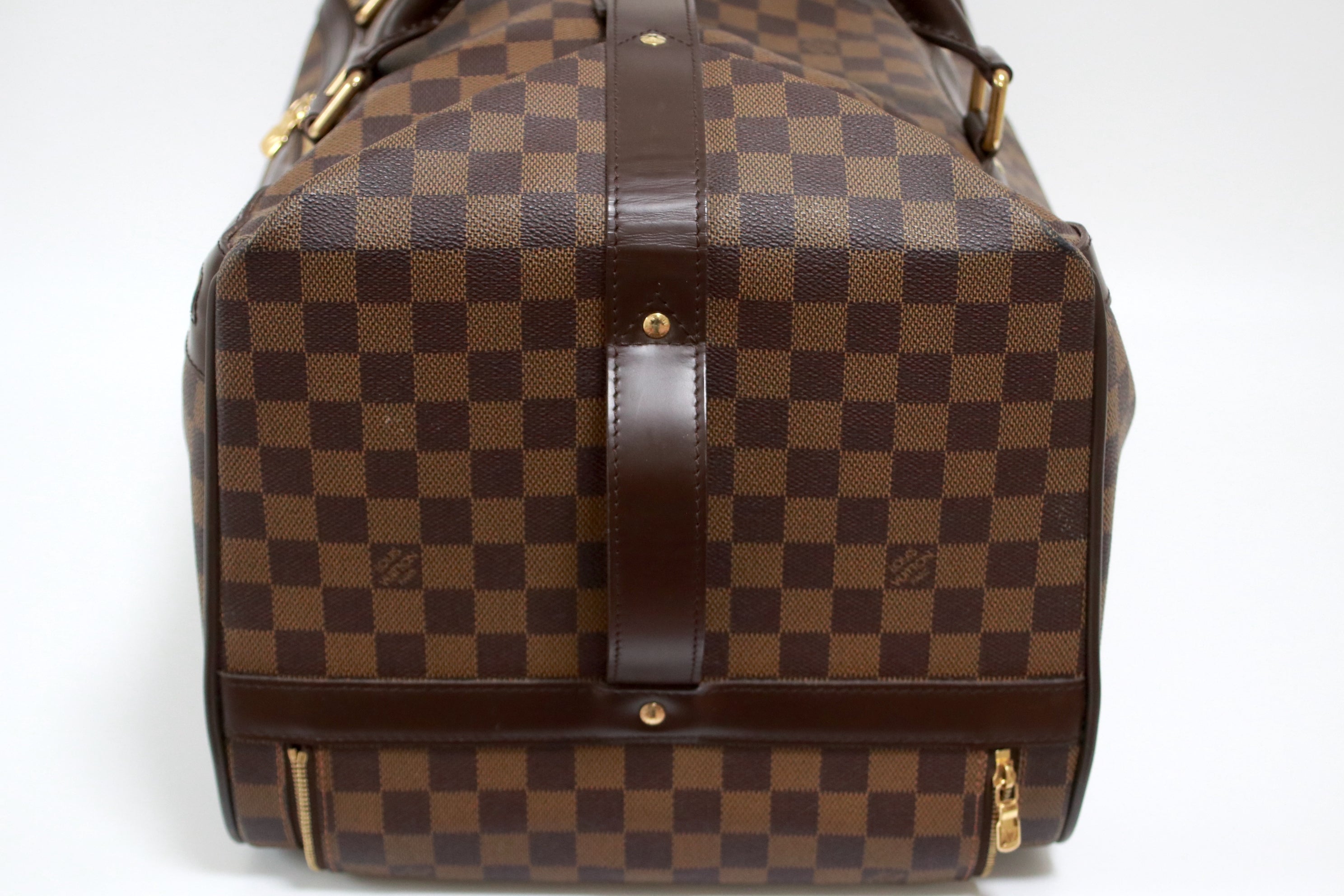 Louis Vuitton Eole 50 Damier Ebene Duffle Rolling Luggage Used