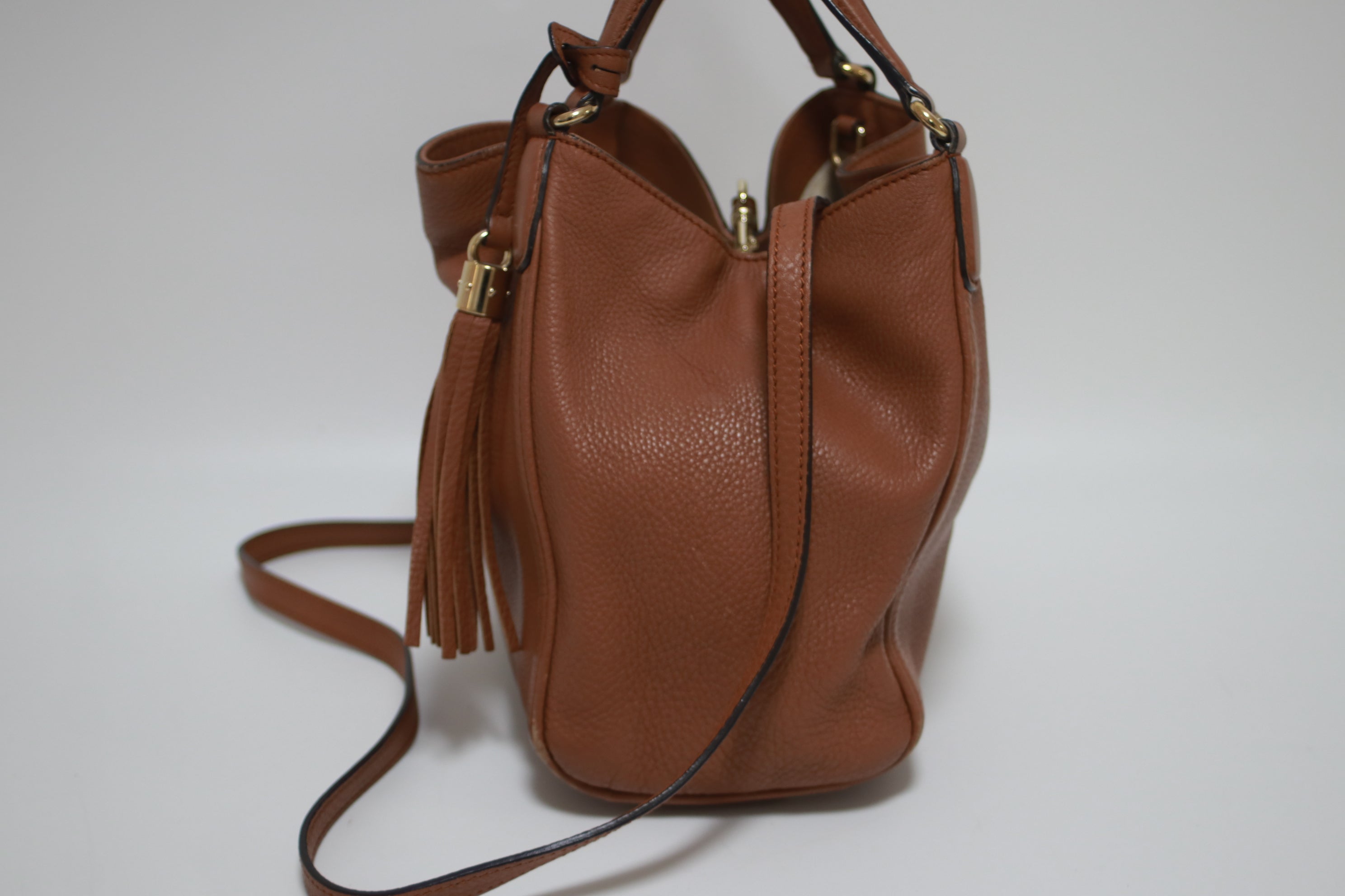 Gucci Soho Brown Two Way Shoulder Bag Used