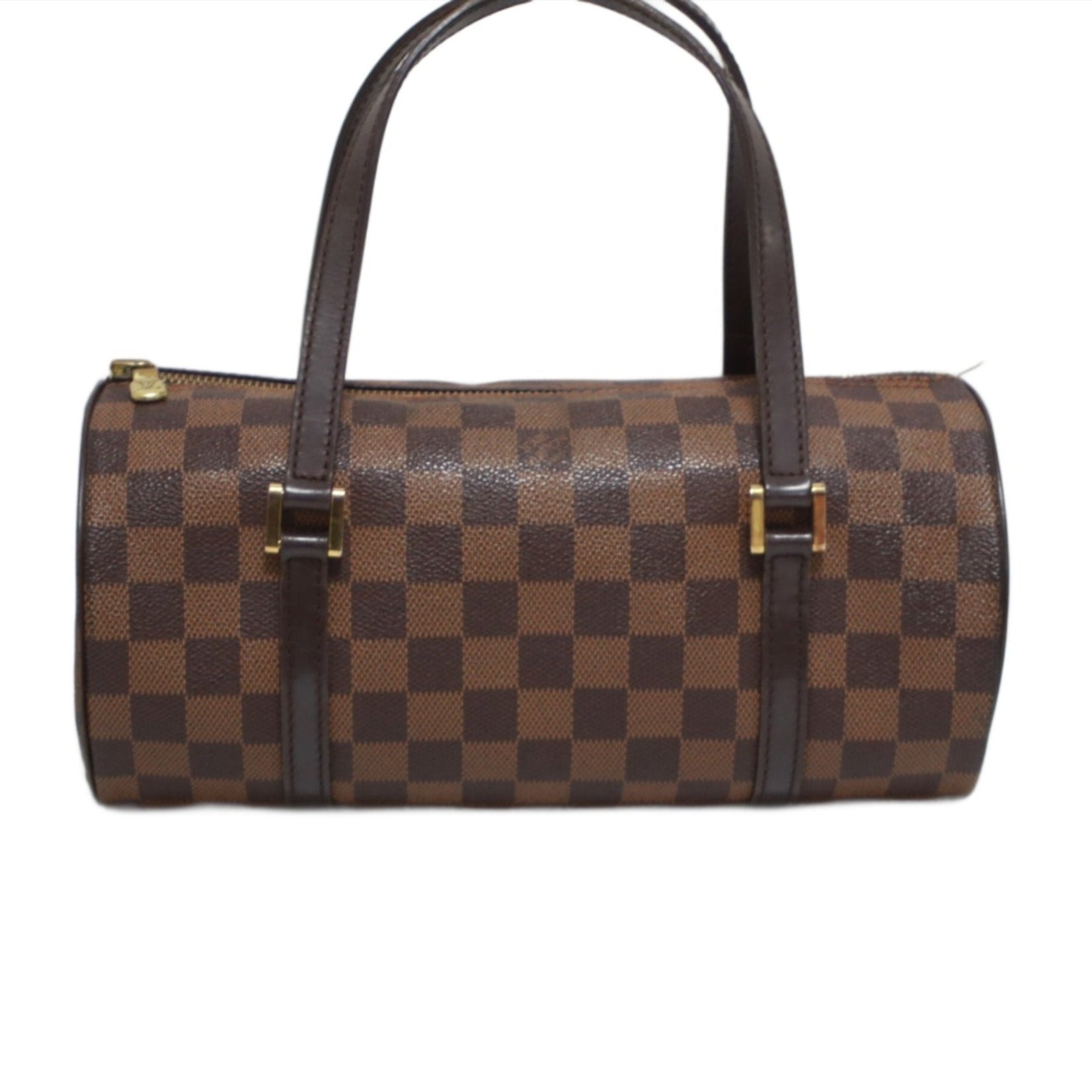 Louis Vuitton Papillon 27 Damier Ebene Handbag Used