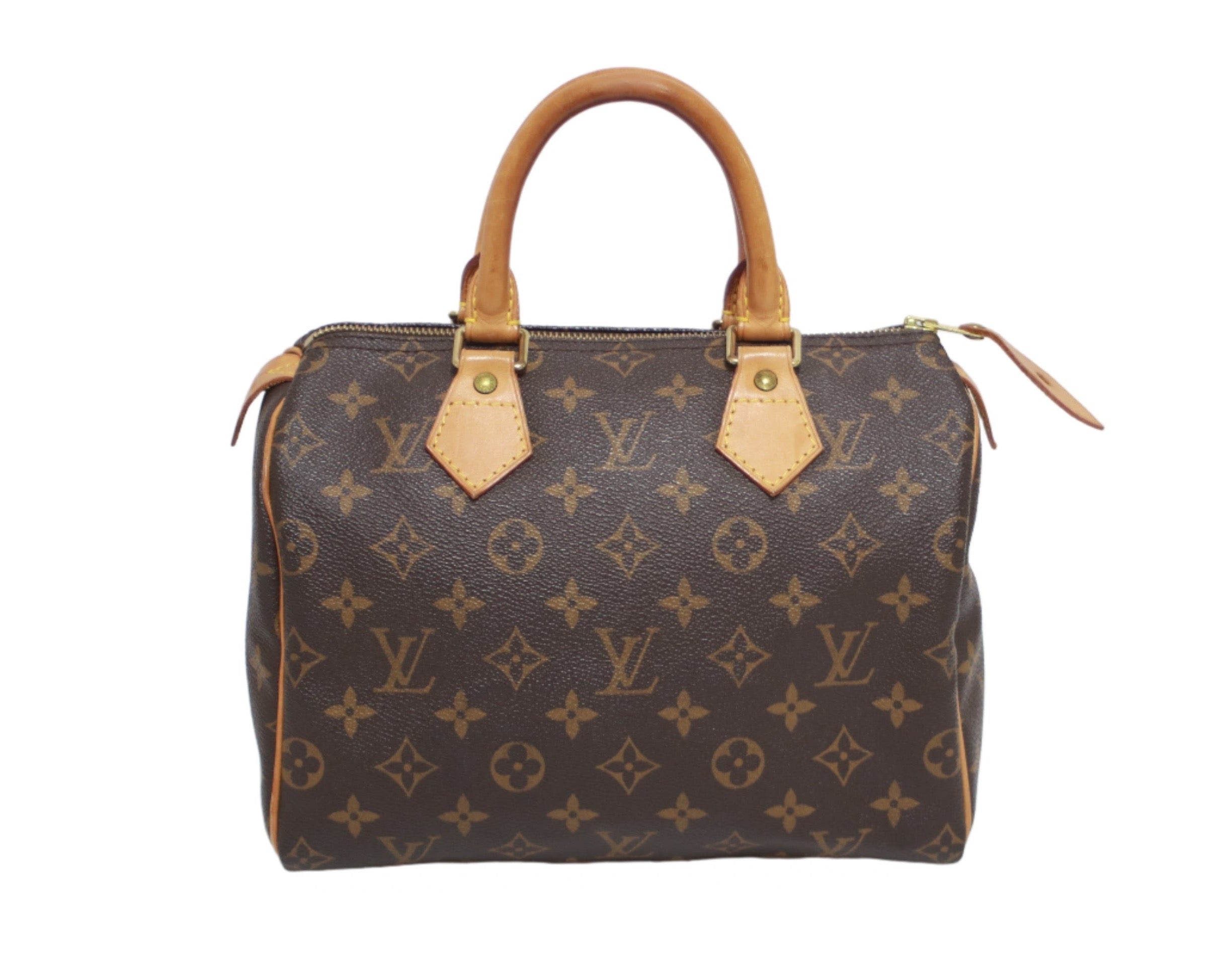 Louis Vuitton Speedy 25 Monogram Handbag Used (8196)