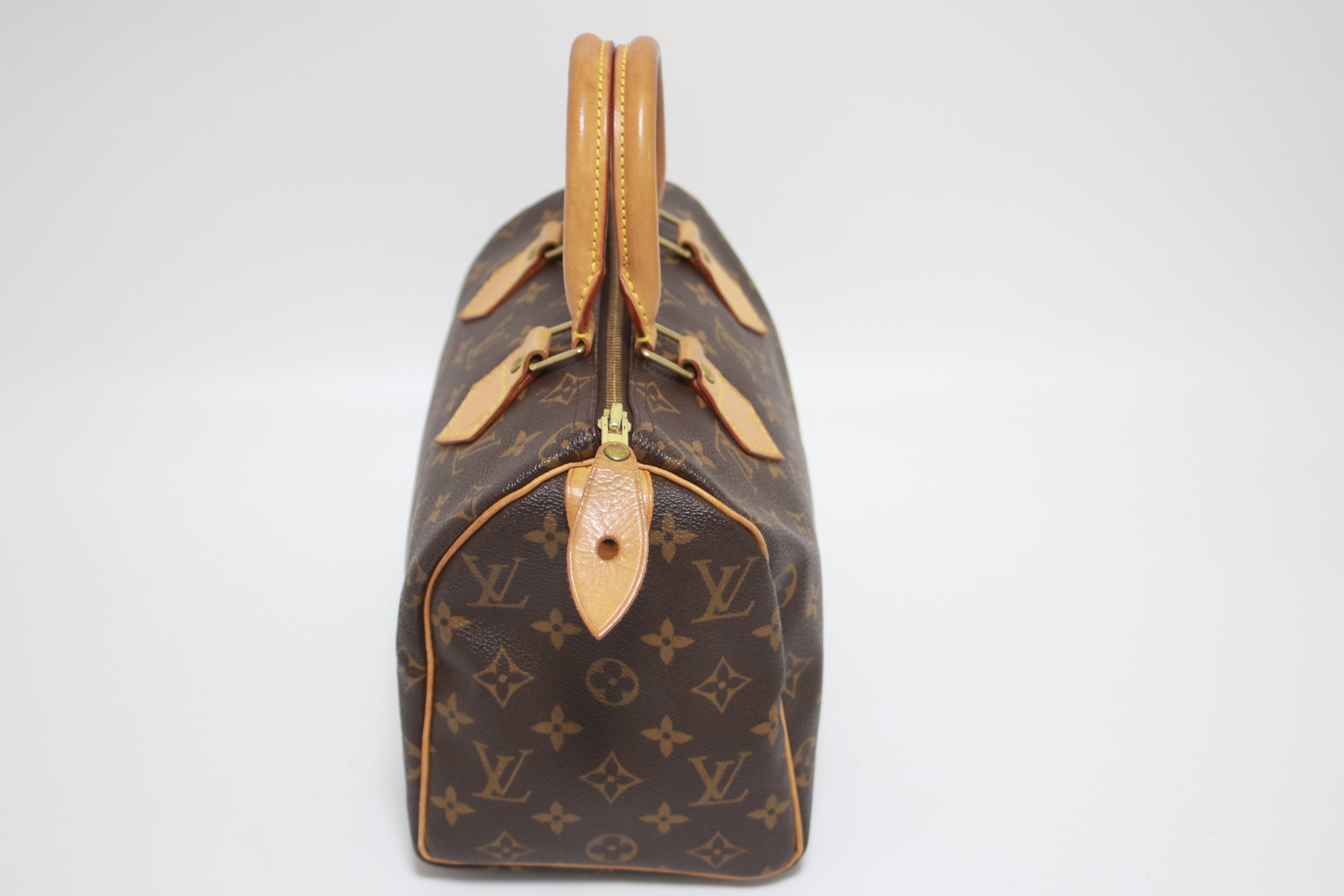 Louis Vuitton Speedy 25 Monogram Handbag Used (8196)