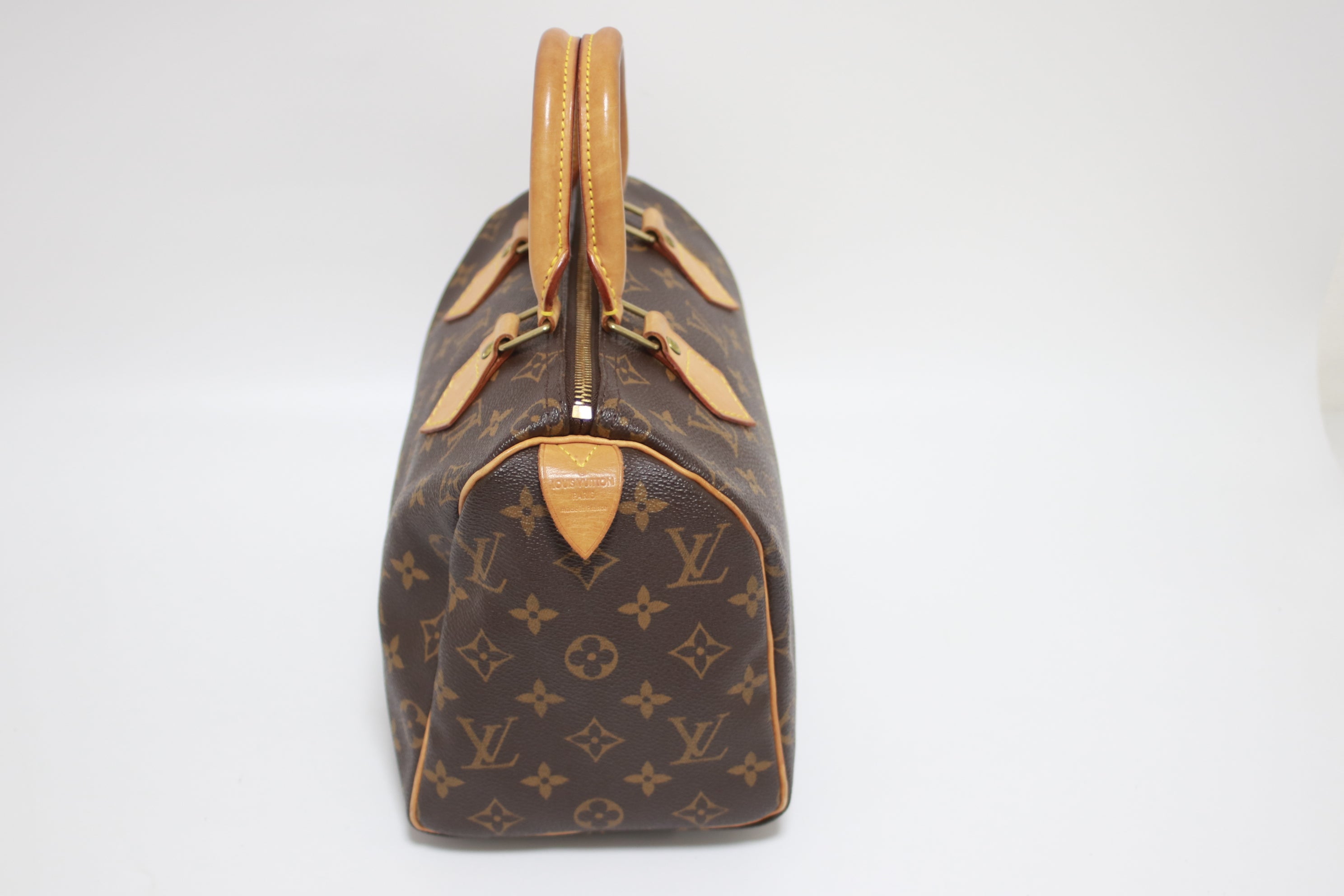 Louis Vuitton Speedy 25 Monogram Handbag Used (8196)