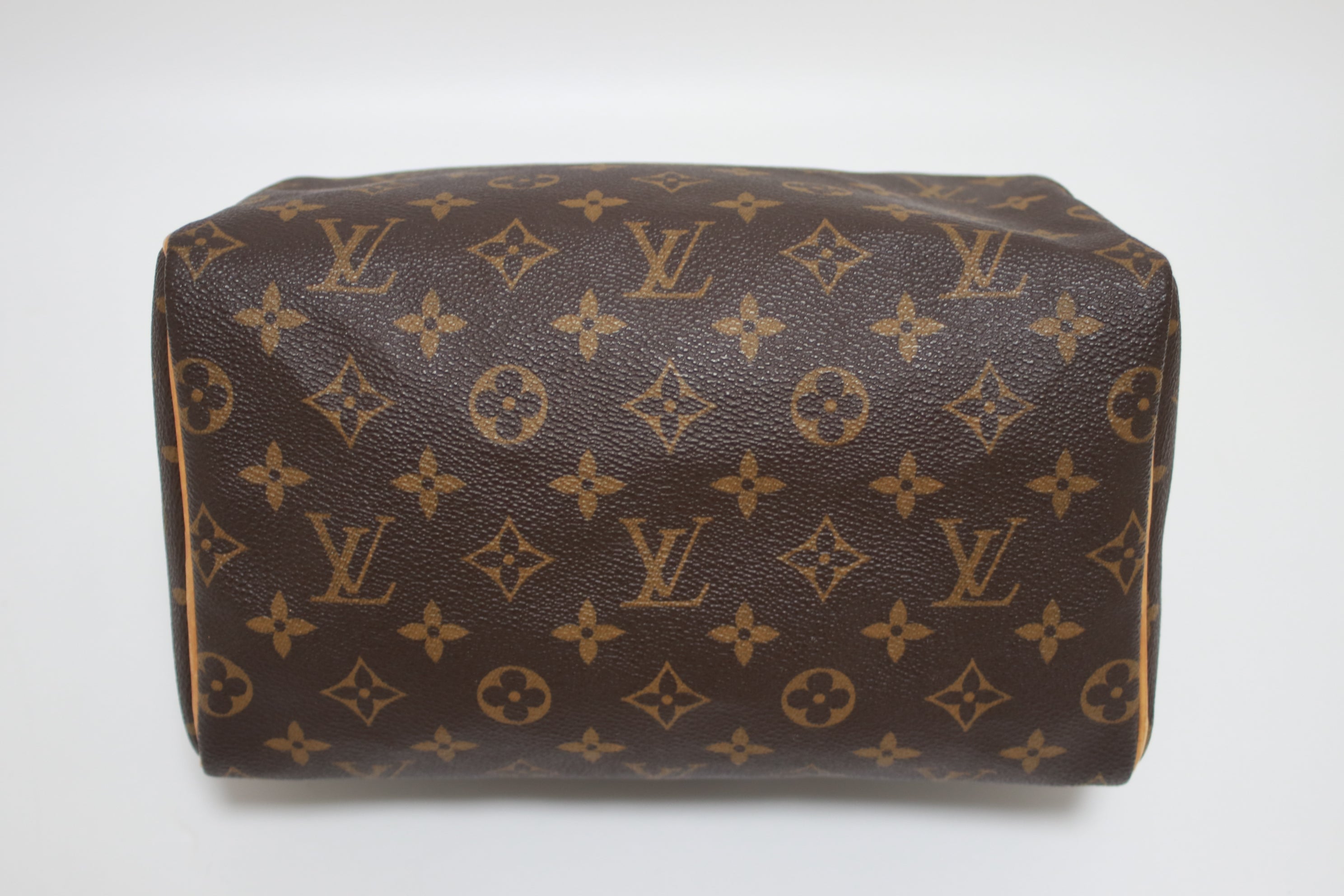 Louis Vuitton Speedy 25 Monogram Handbag Used (8196)