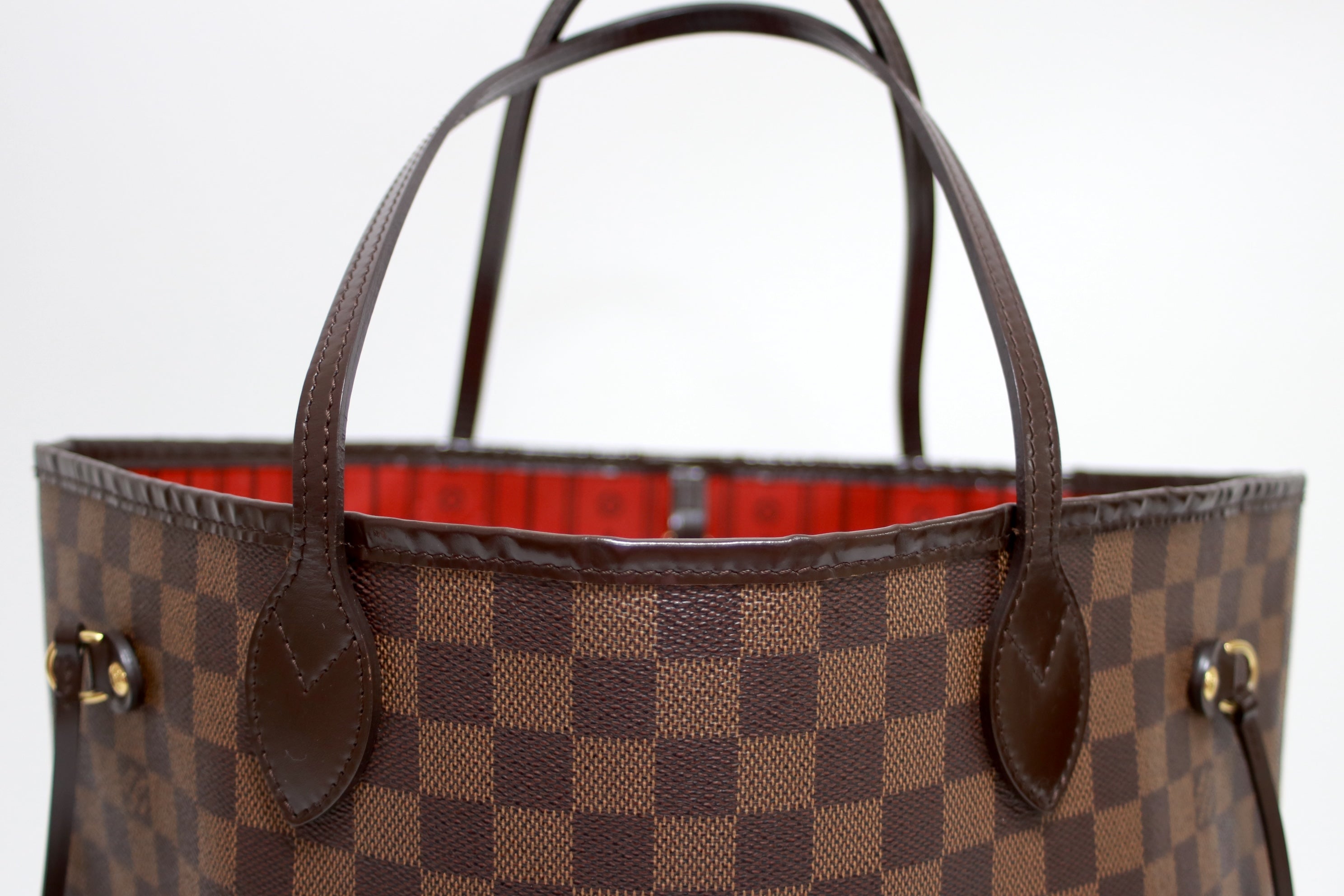 Louis Vuitton Neverfull MM Damier Ebene Used (8213)