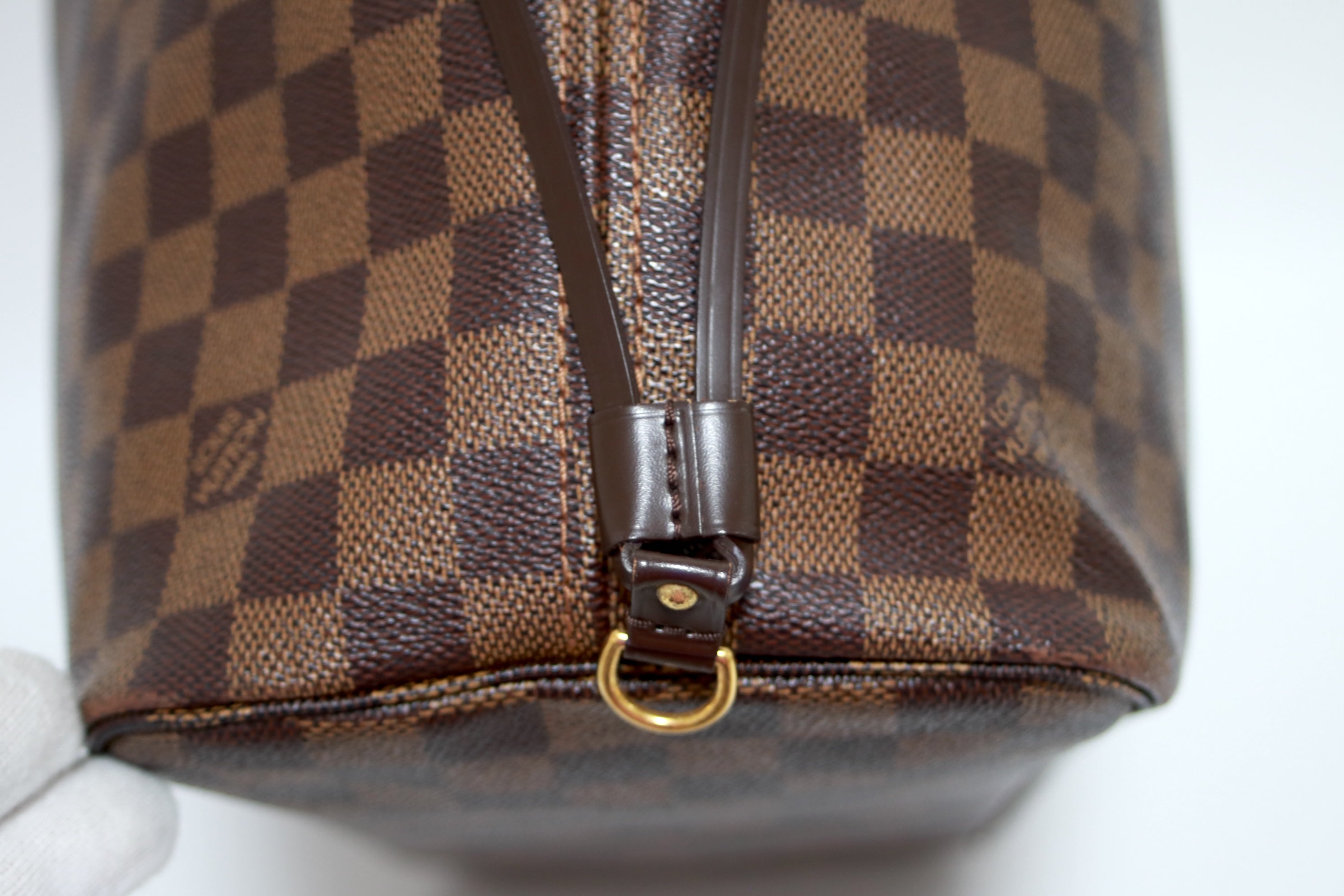 Louis Vuitton Neverfull MM Damier Ebene Used (8213)