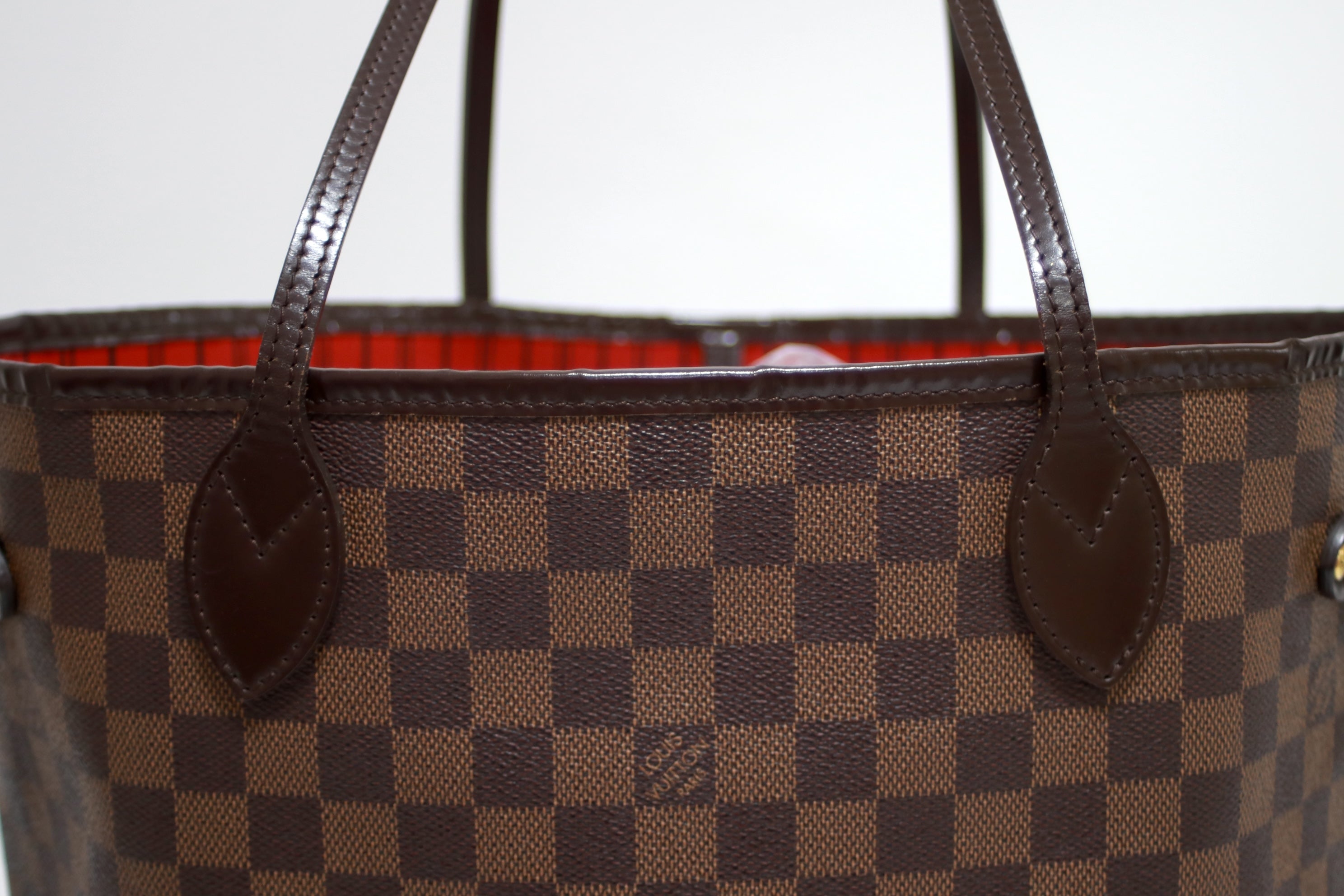 Louis Vuitton Neverfull MM Damier Ebene Used (8213)