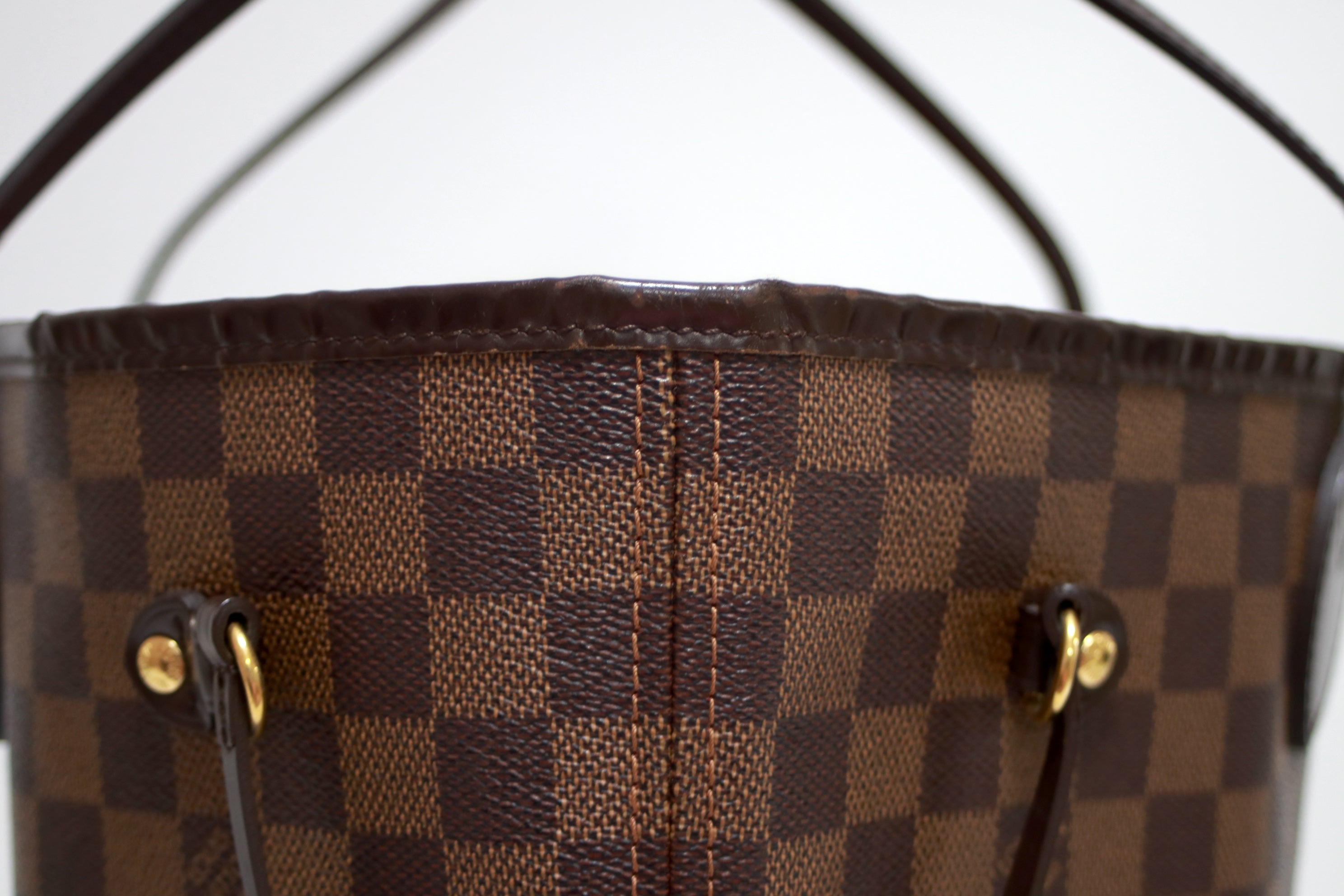 Louis Vuitton Neverfull MM Damier Ebene Used (8213)