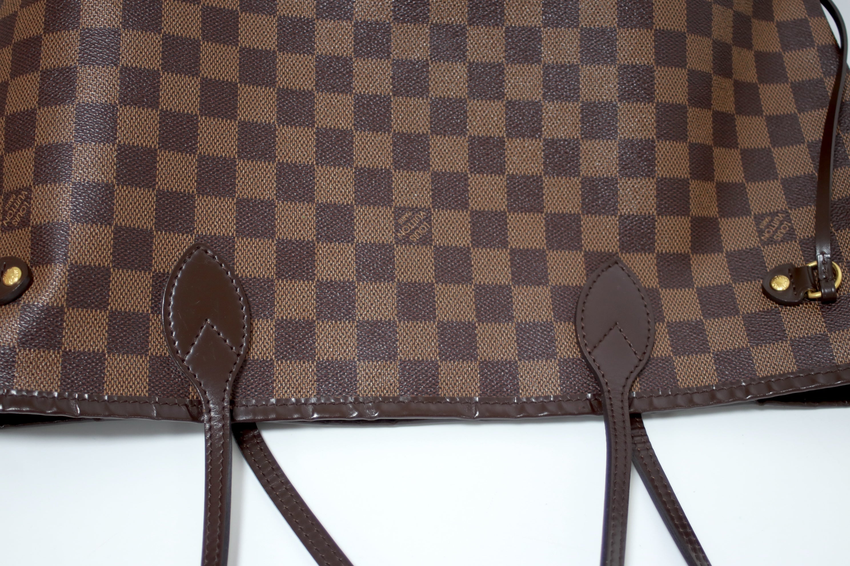 Louis Vuitton Neverfull MM Damier Ebene Used (8213)