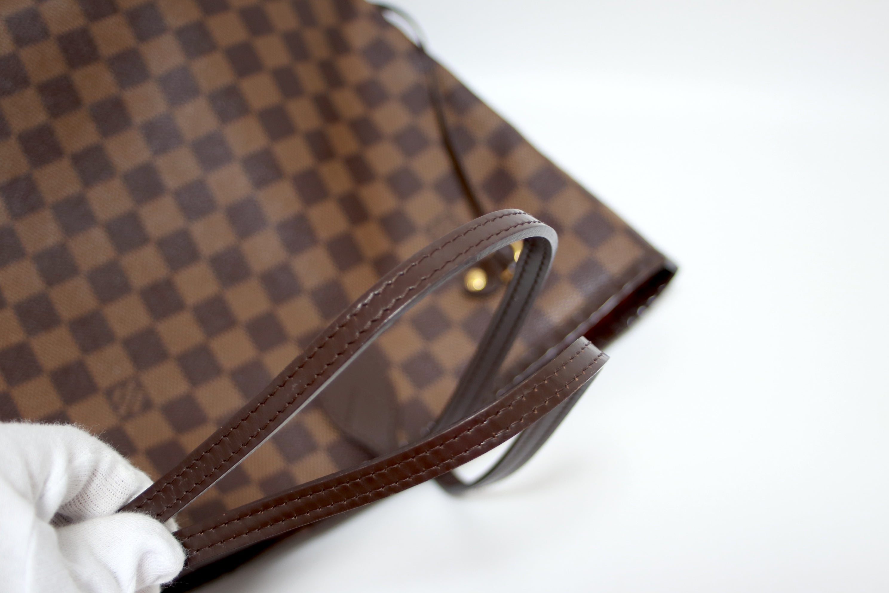 Louis Vuitton Neverfull MM Damier Ebene Used (8213)