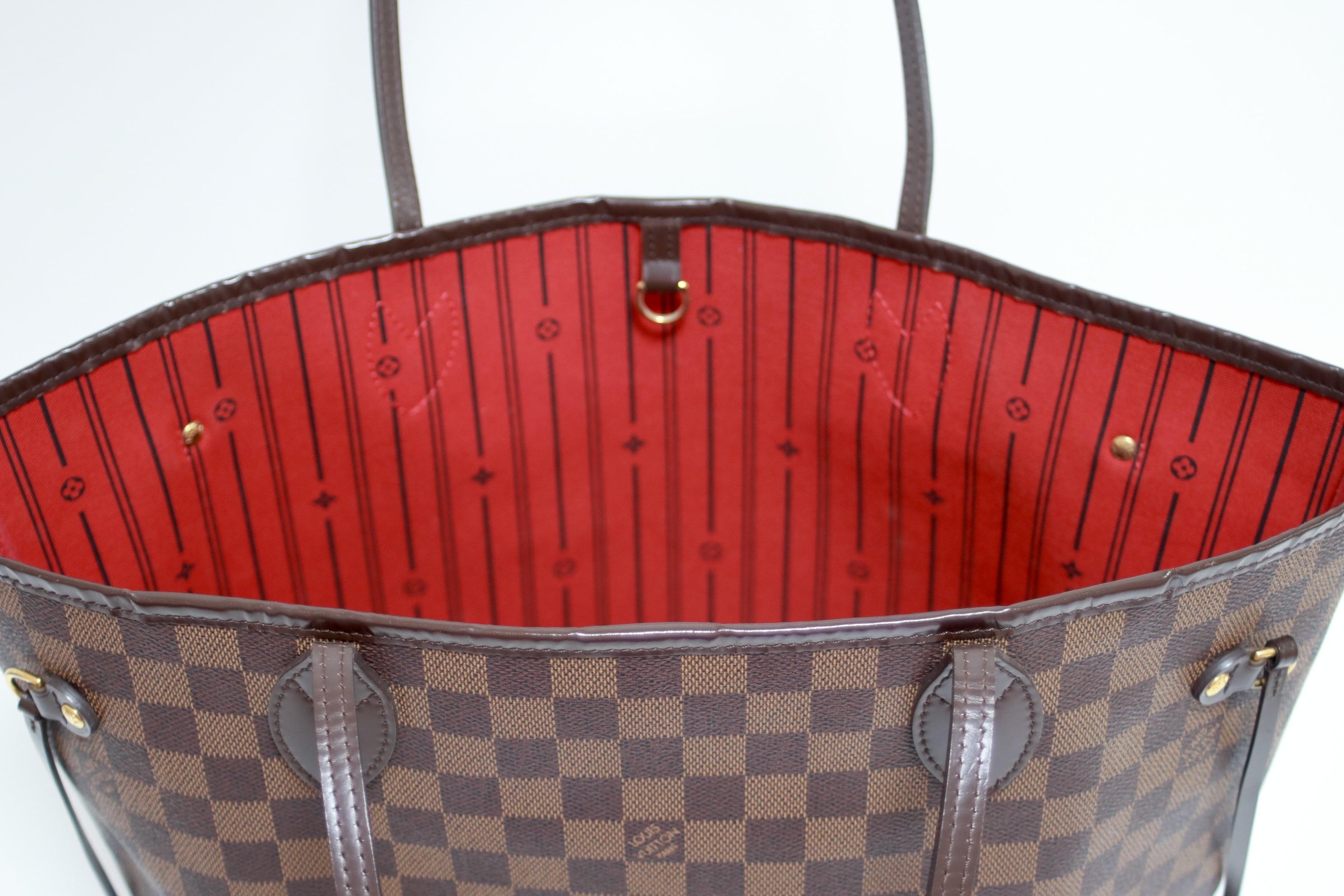 Louis Vuitton Neverfull MM Damier Ebene Used (8213)