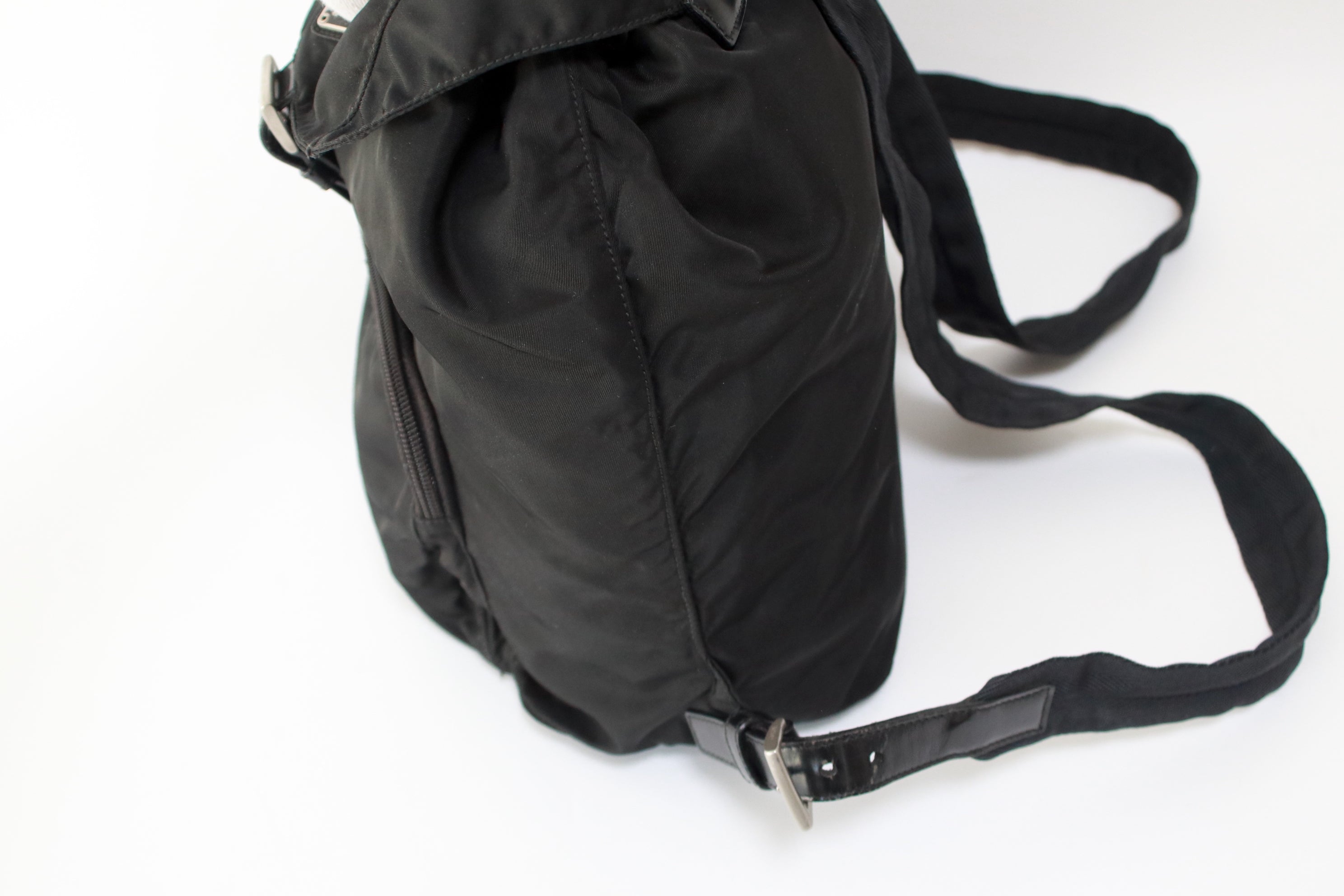 Prada Nylon Backpack Used (6126)