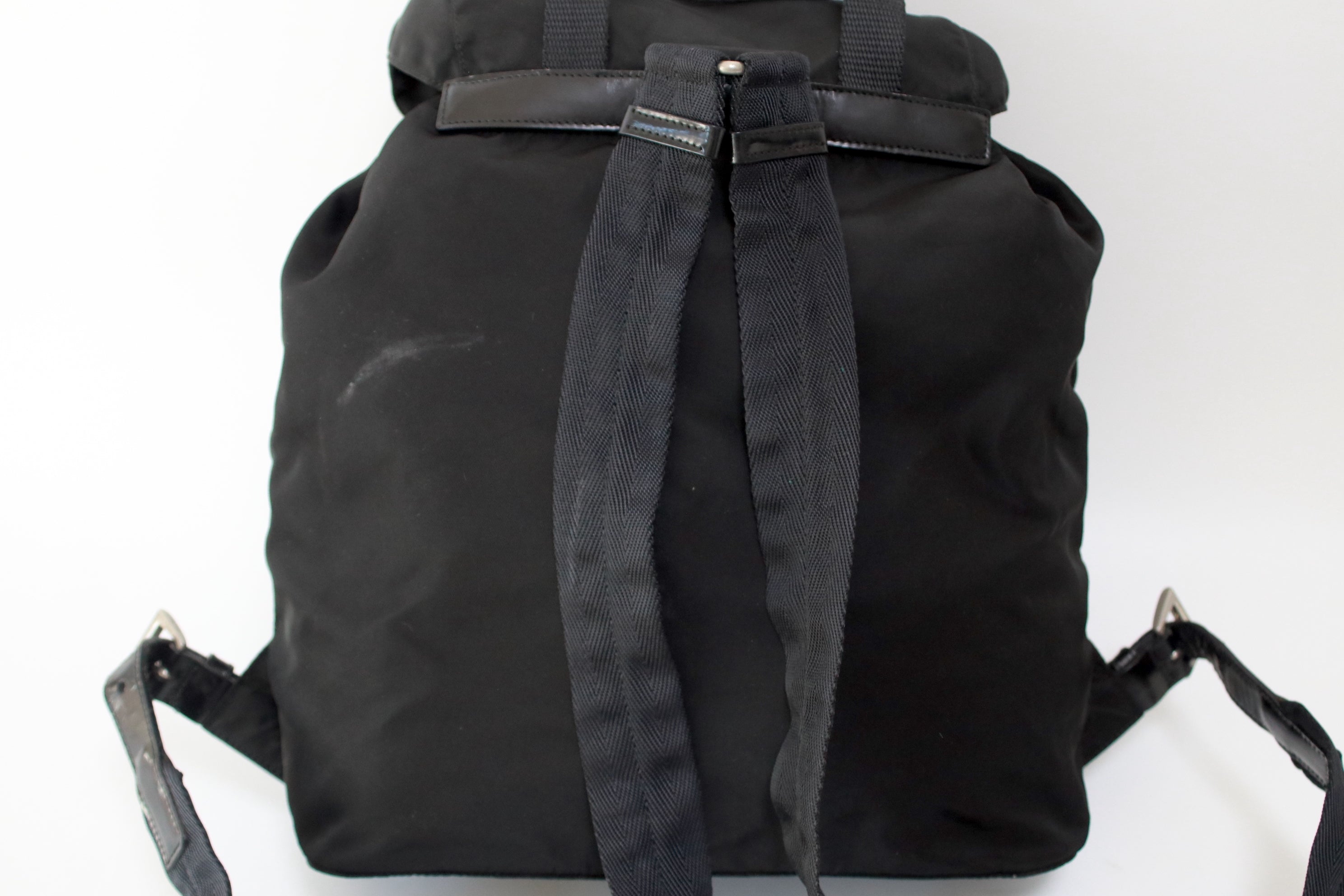 Prada Nylon Backpack Used (6126)