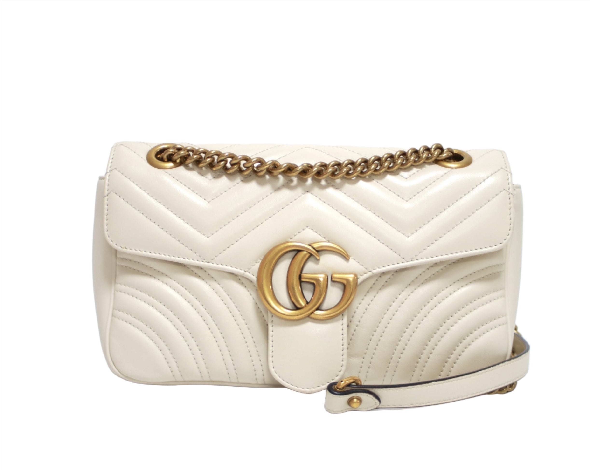 Gucci Marmont Flap Small Shoulder Bag Used (8212)
