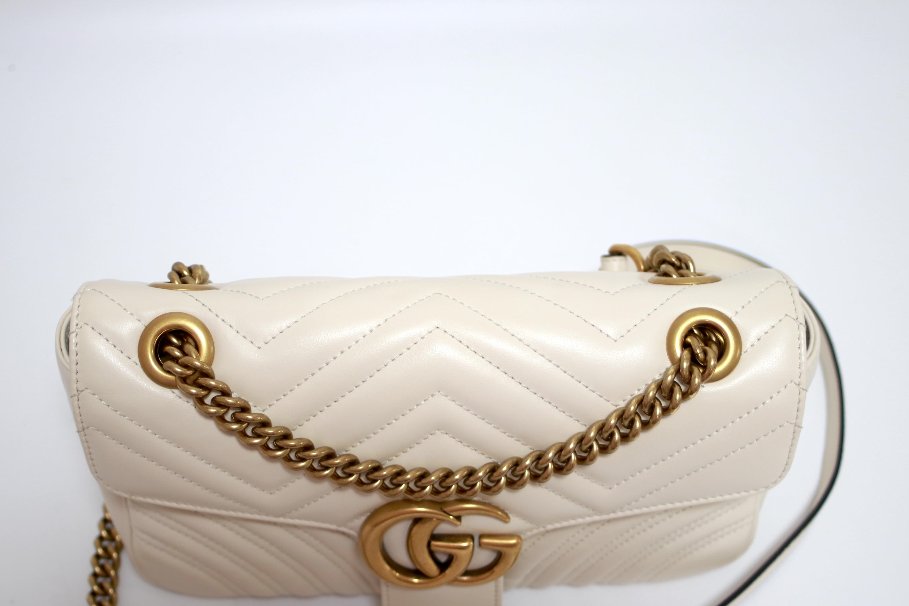 Gucci Marmont Flap Small Shoulder Bag Used