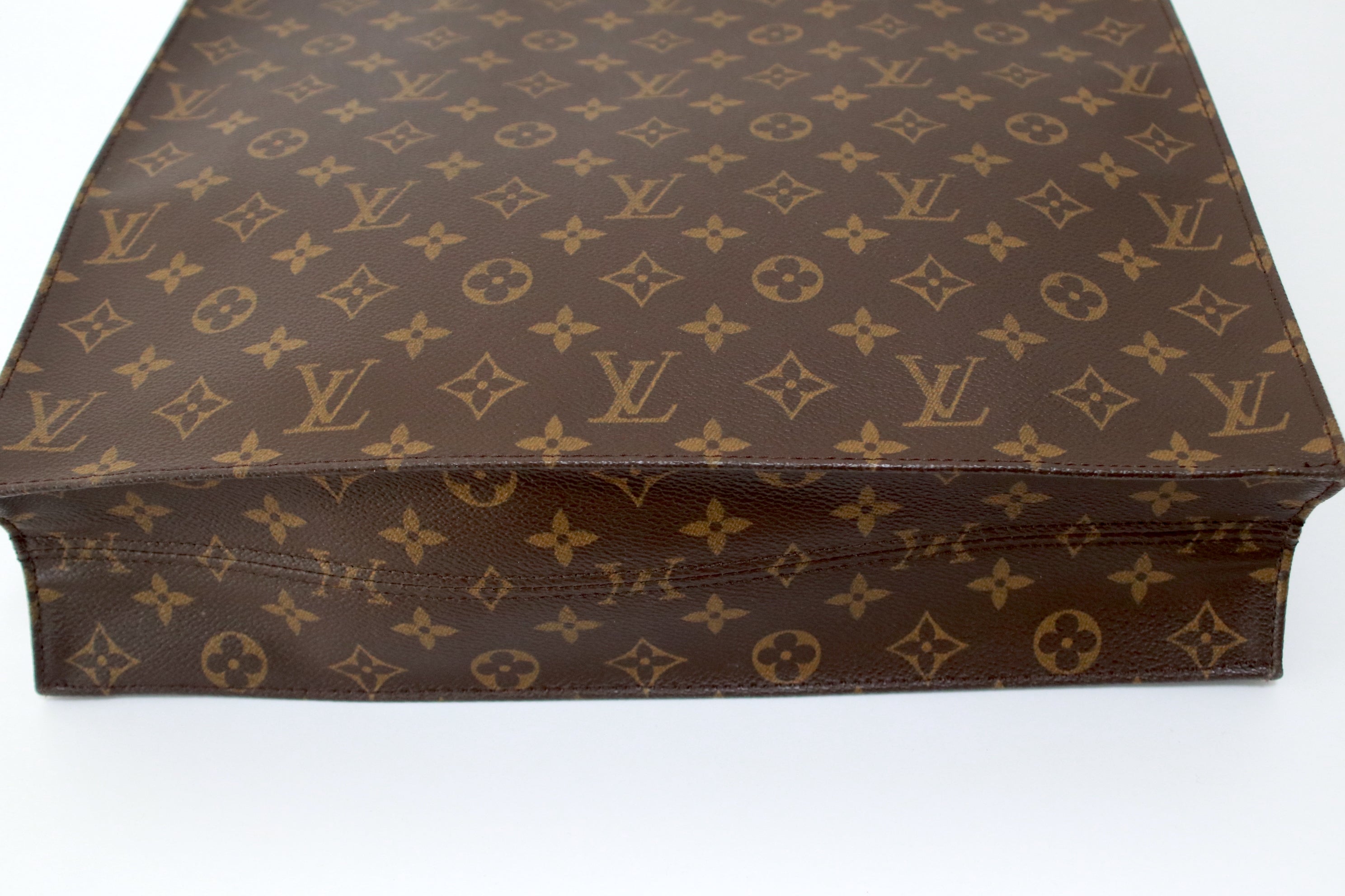 Louis Vuitton Sac Plat Handbag Used (5969)